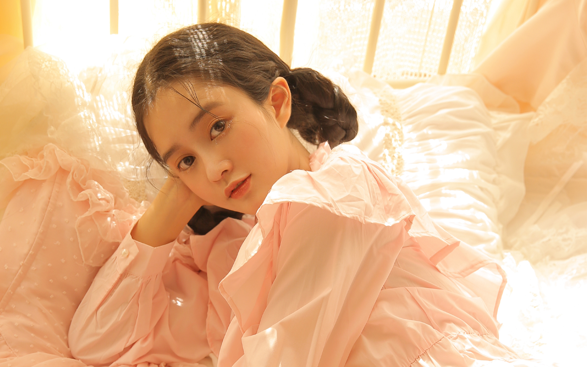 清纯  蕾丝  纱裙  唯美 清新