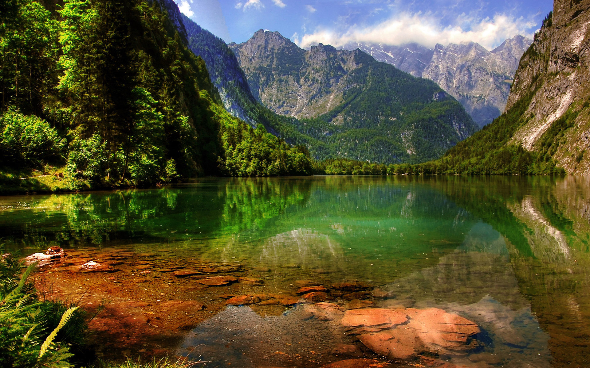 自然风光  大自然山间美景