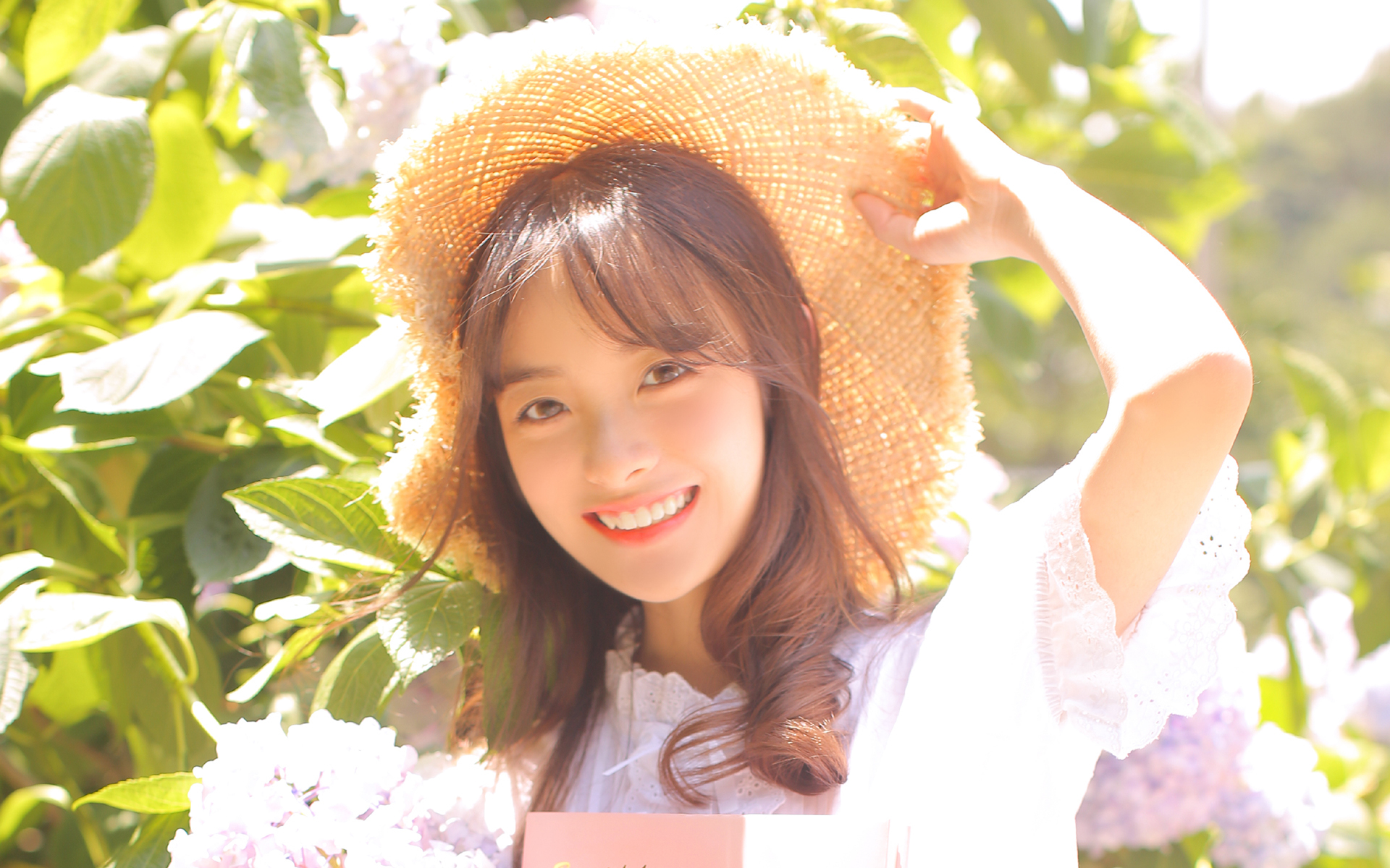 清纯  粉色甜美少女