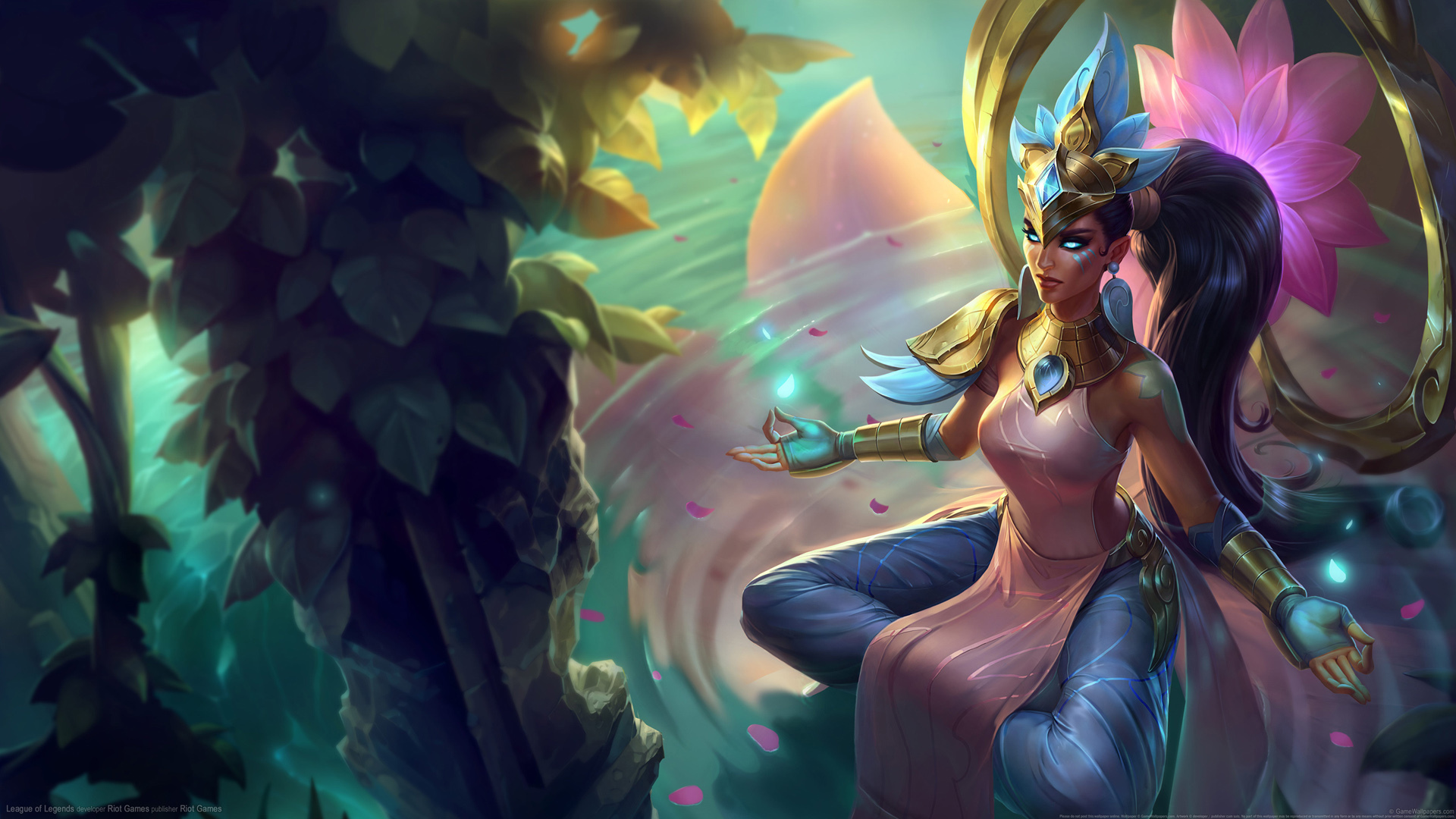 英雄联盟   lol莲花之令卡尔玛