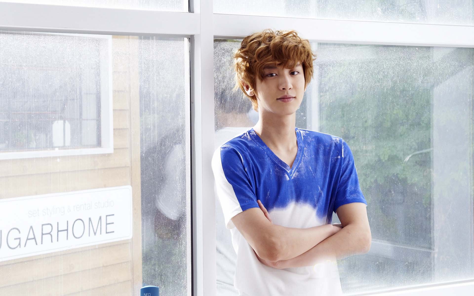 朴灿烈 EXO 明星 帅哥 宽屏