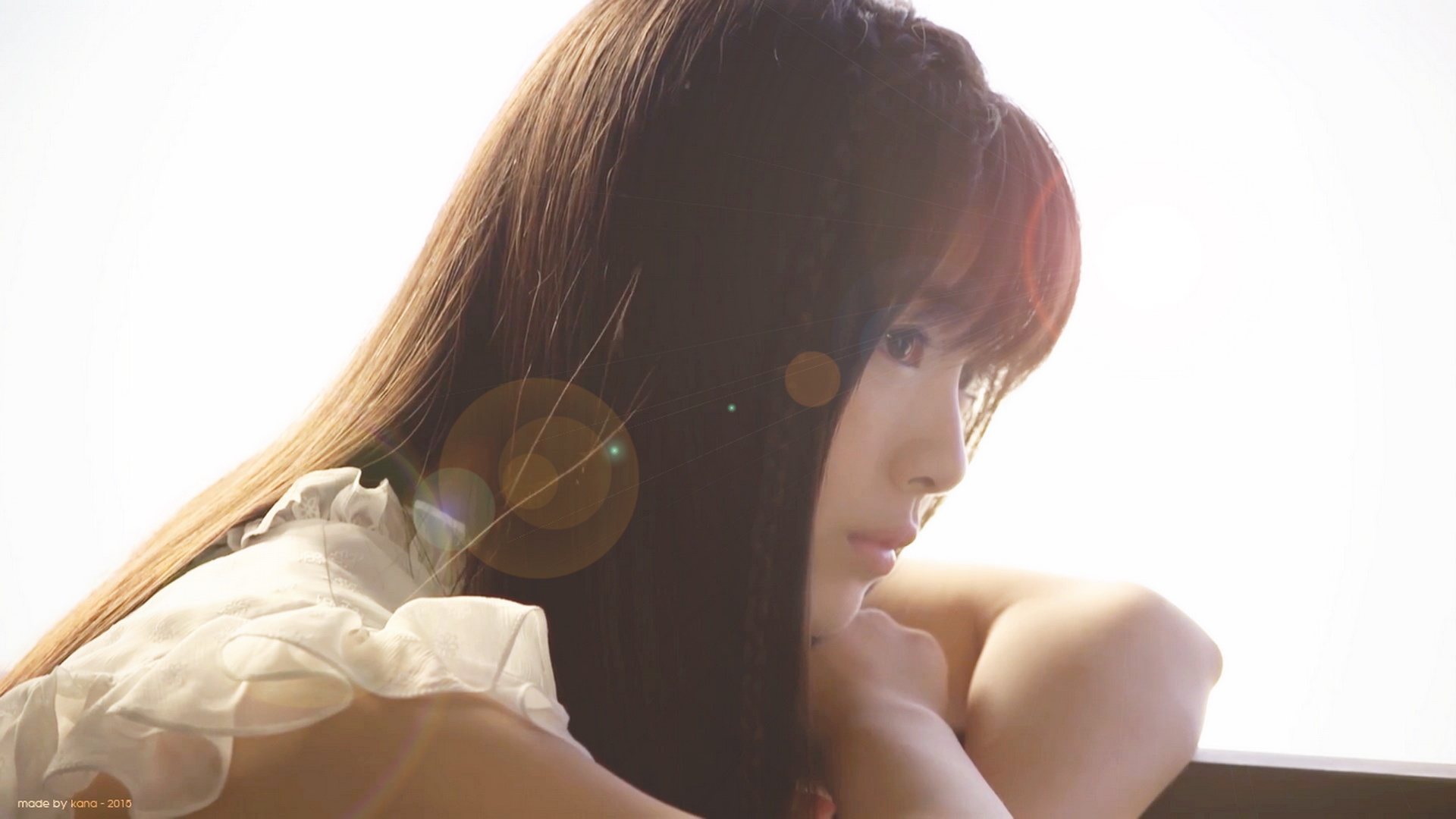 清纯 美女 呆萌 安静