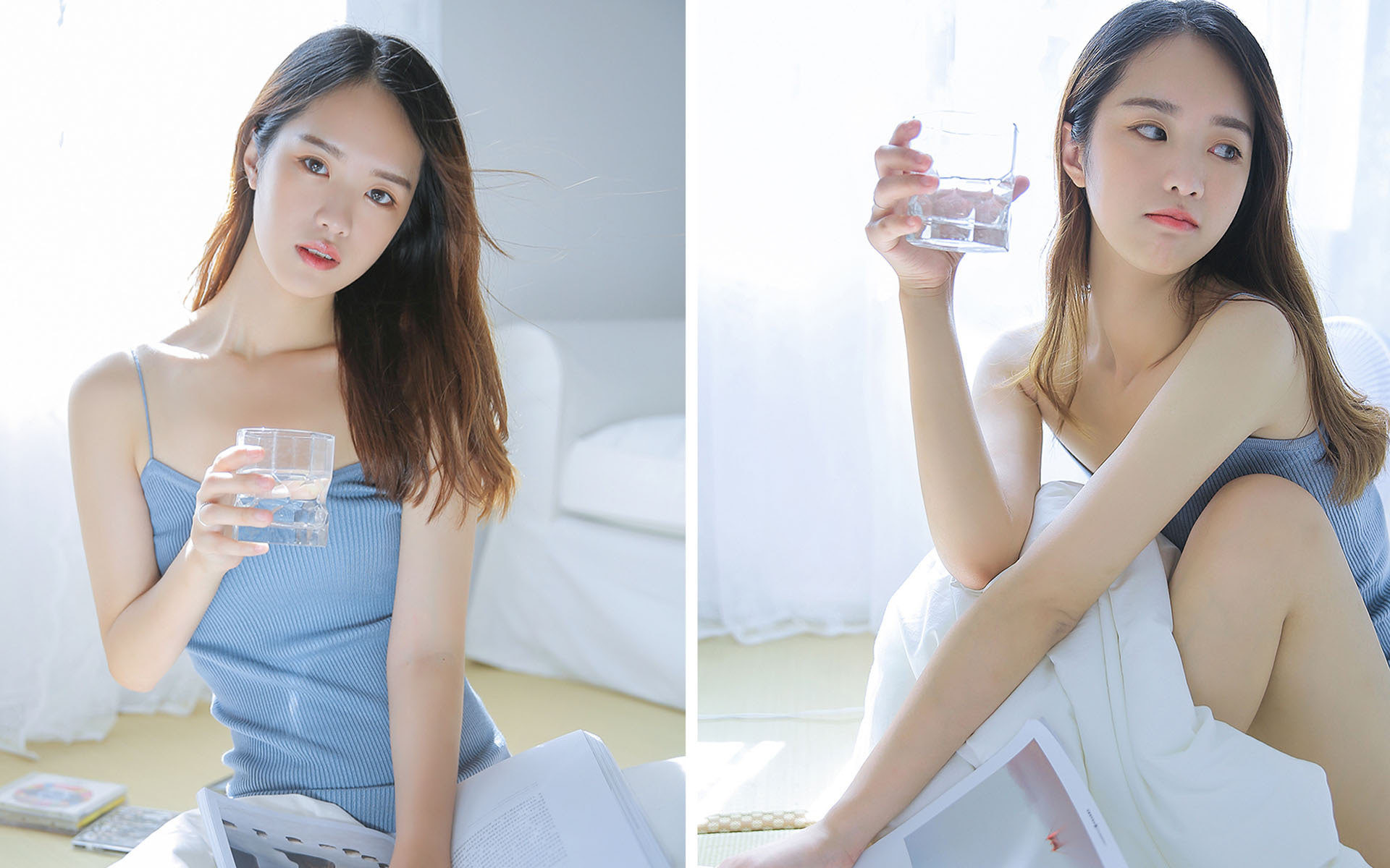 清纯   吊带  居家  诱惑  灵动  成熟