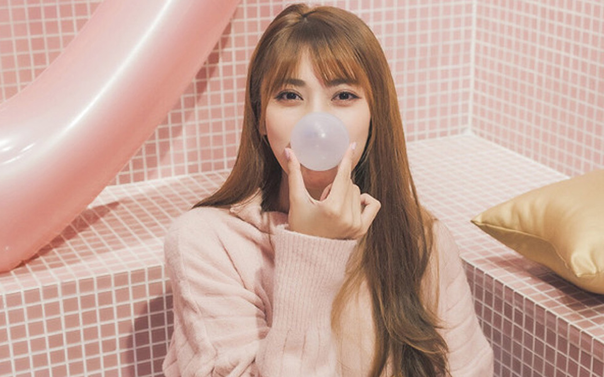 美女 可爱 小清新