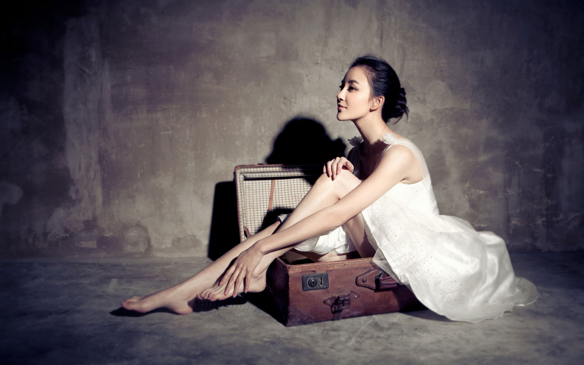 刘雨欣 美女 明星 宽屏 模特