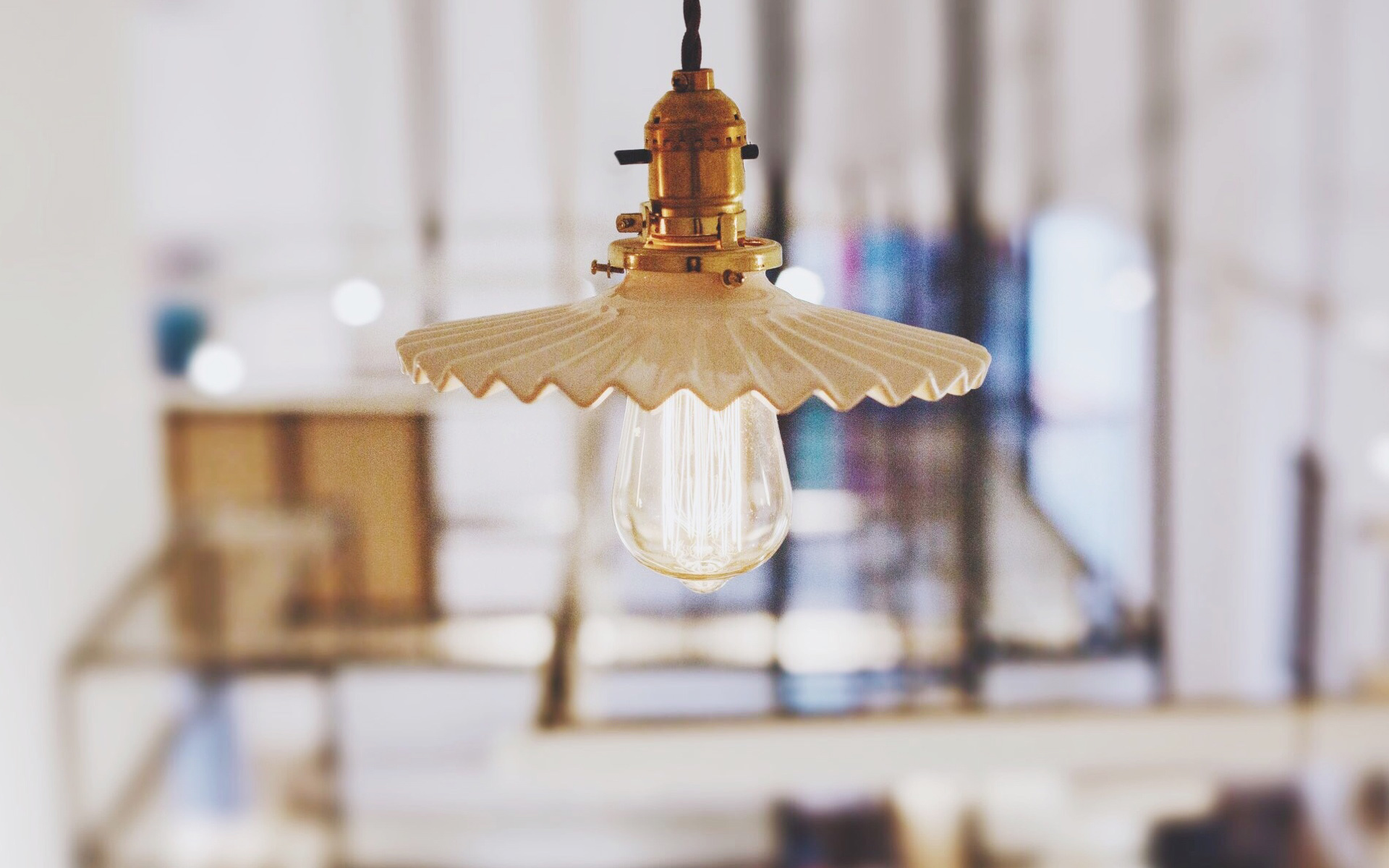 小清新 静物 灯