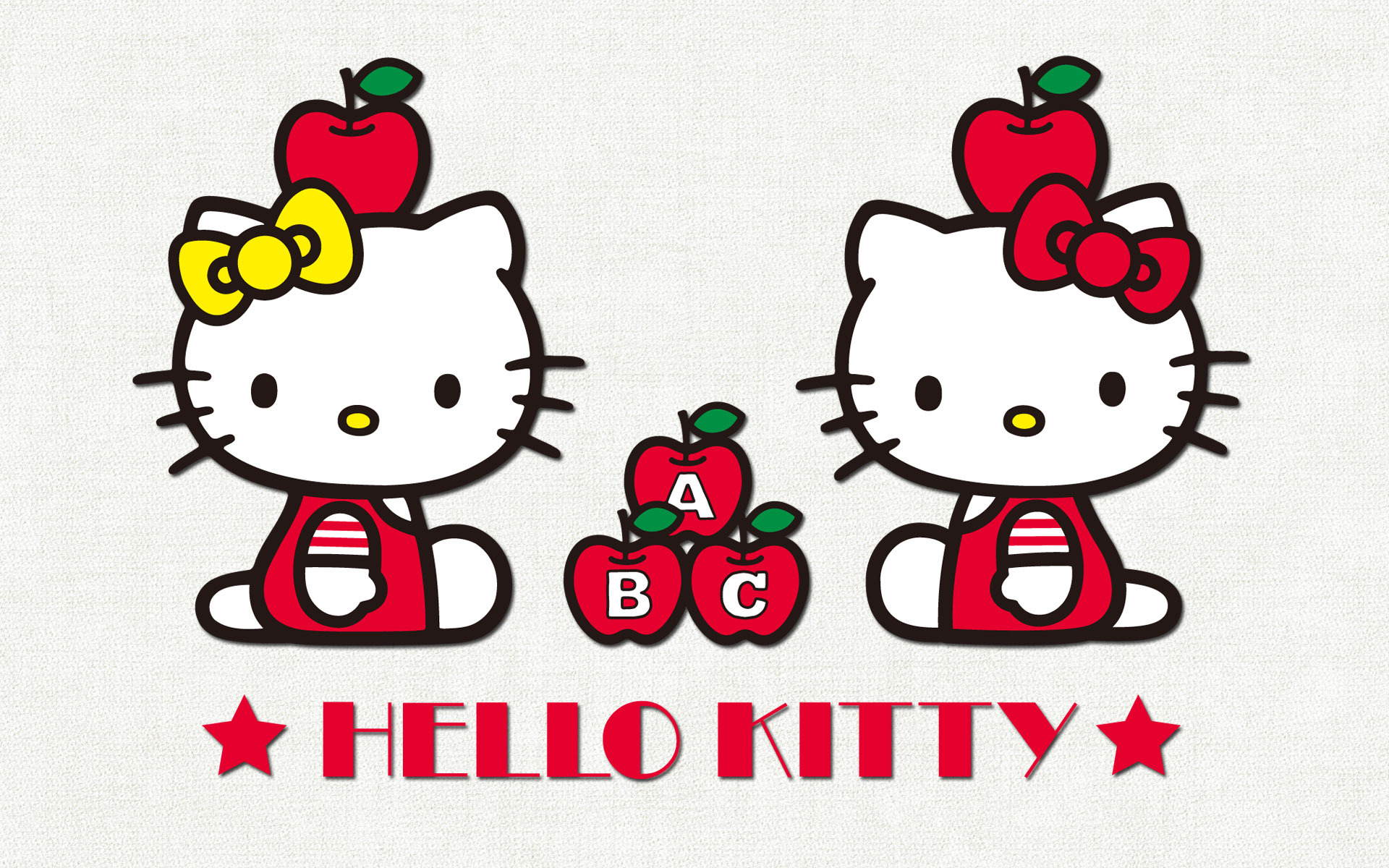 Hello Kitty 可爱 卡通 宽屏