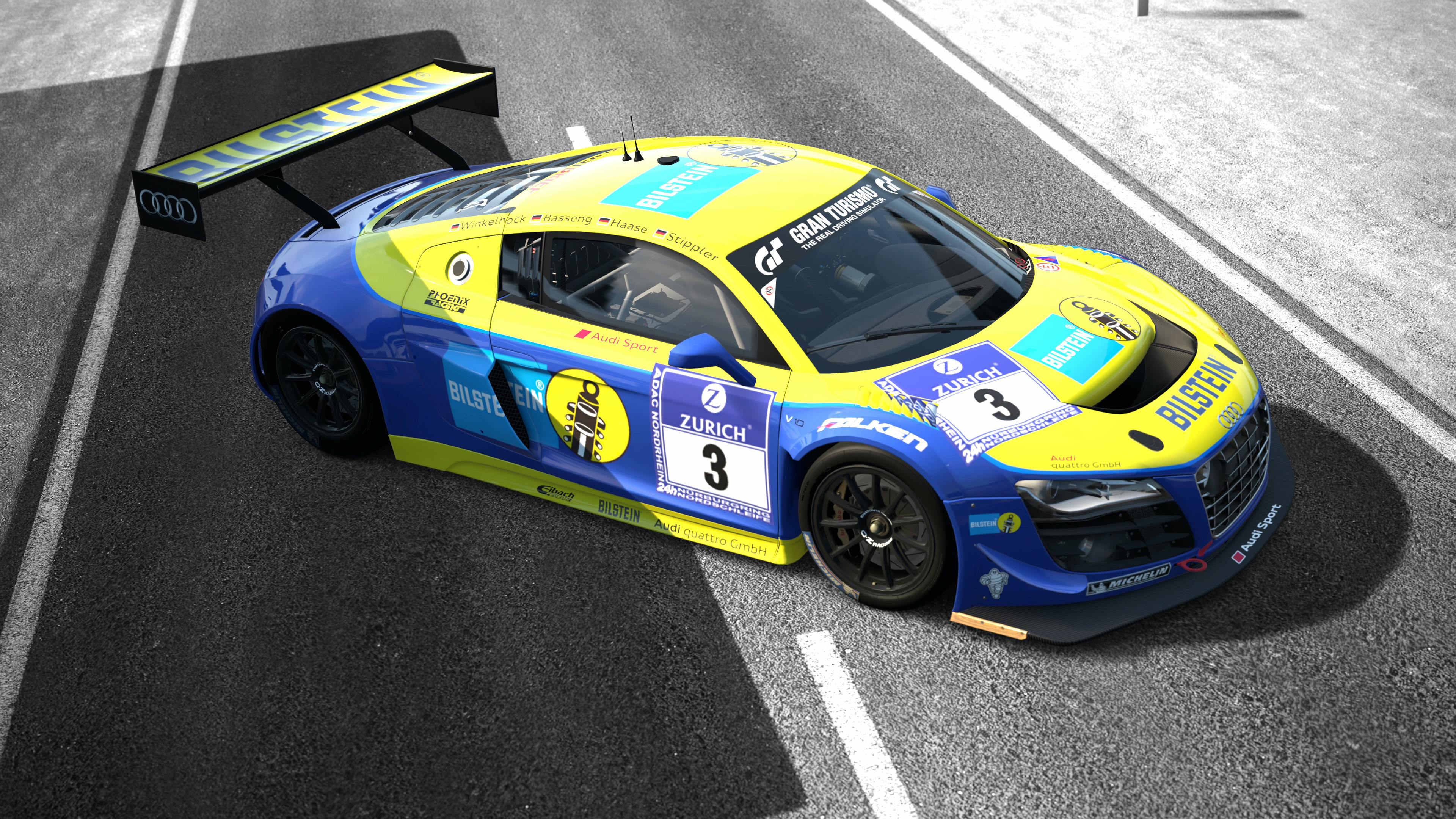 奥迪 R8 超级跑车 车身涂鸦 赛车