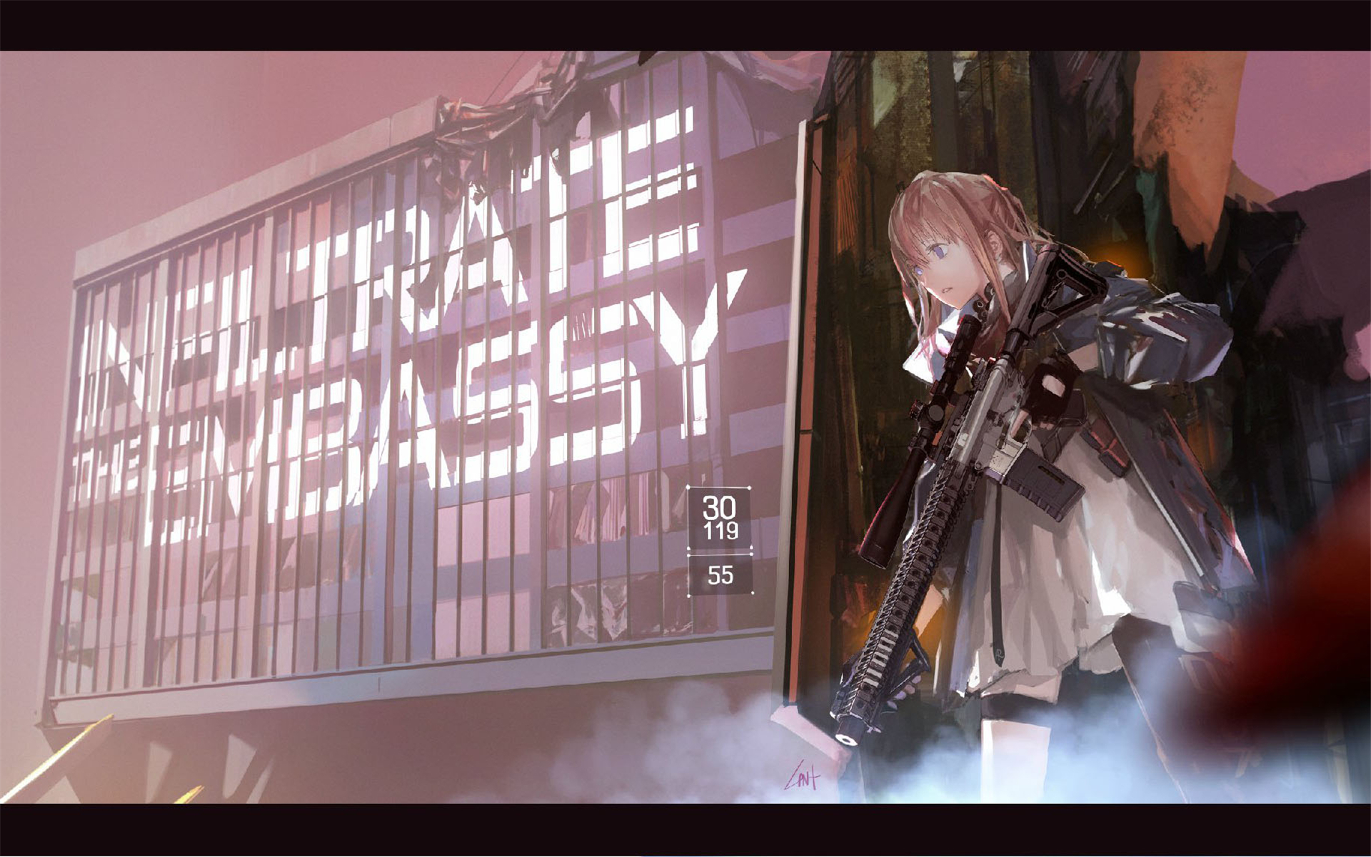 手游世界 少女前线 ST AR15