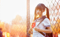 美女 萌妹子 校服