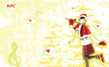 肯德基 插画 设计 广告 2012Y十一月04D 儿童桌面专用