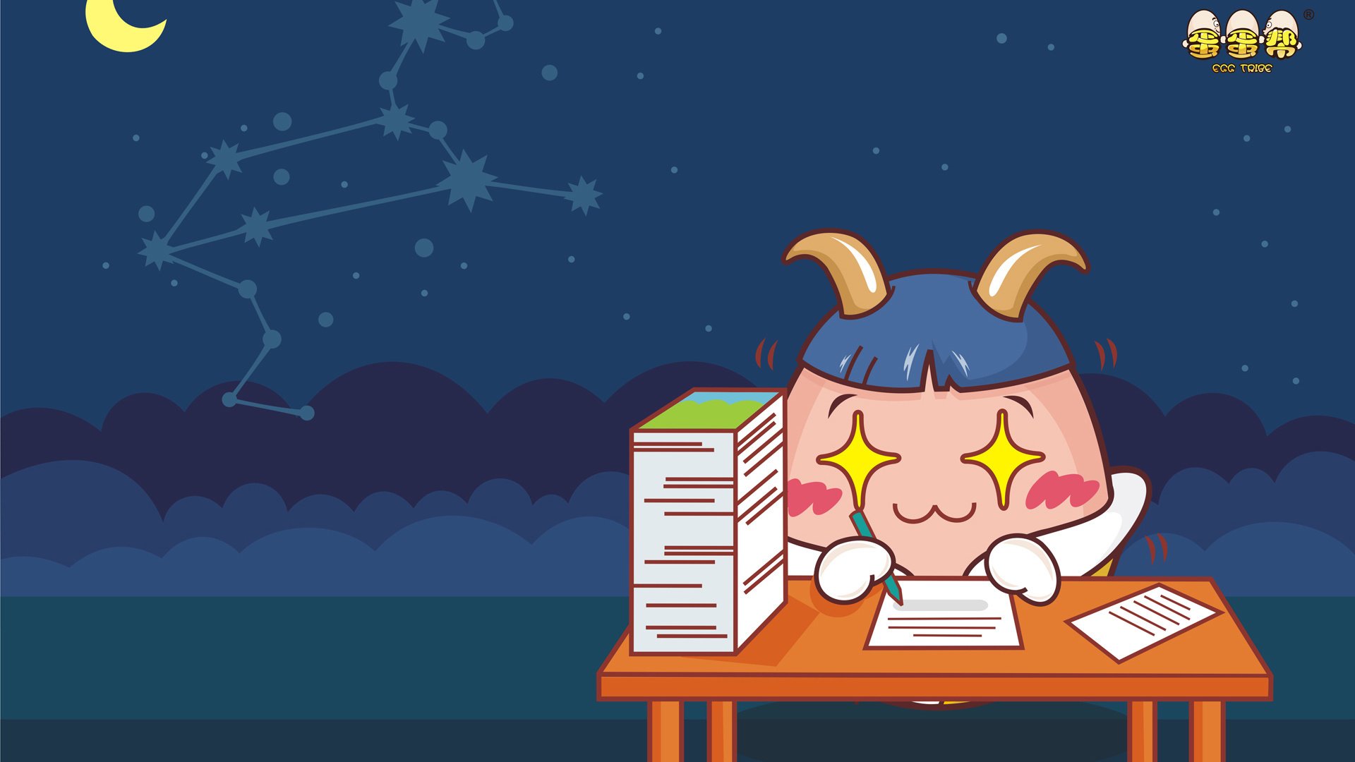 动漫卡通 手绘 动画 蛋蛋帮 儿童桌面专用