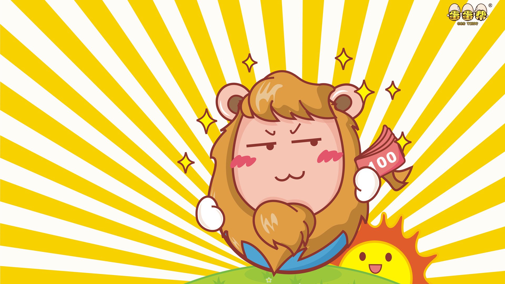 动漫卡通 手绘 动画 蛋蛋帮 儿童桌面专用