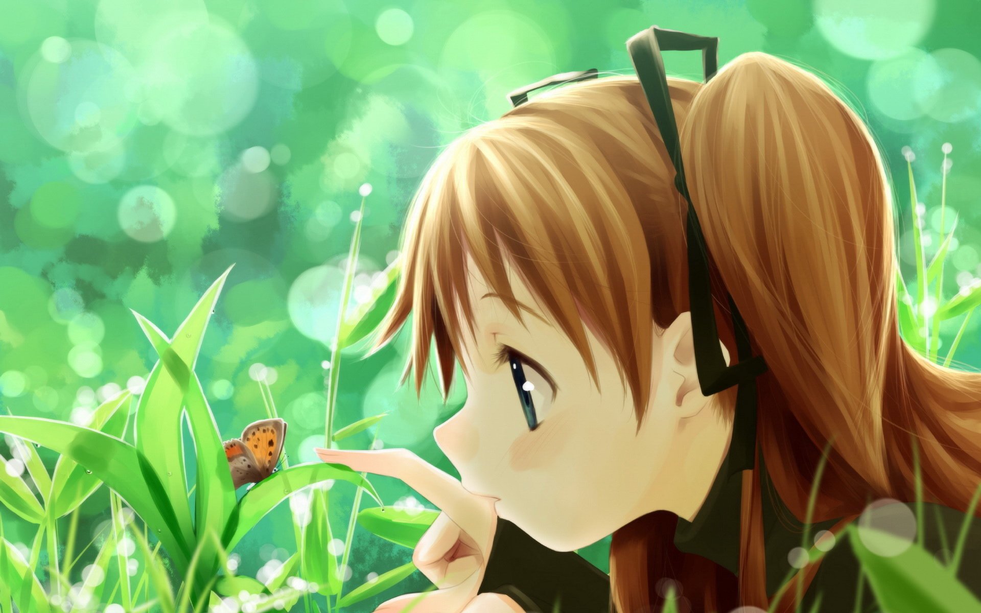 动漫 卡通 美少女 可爱女孩 美型 萌系 儿童桌面专用