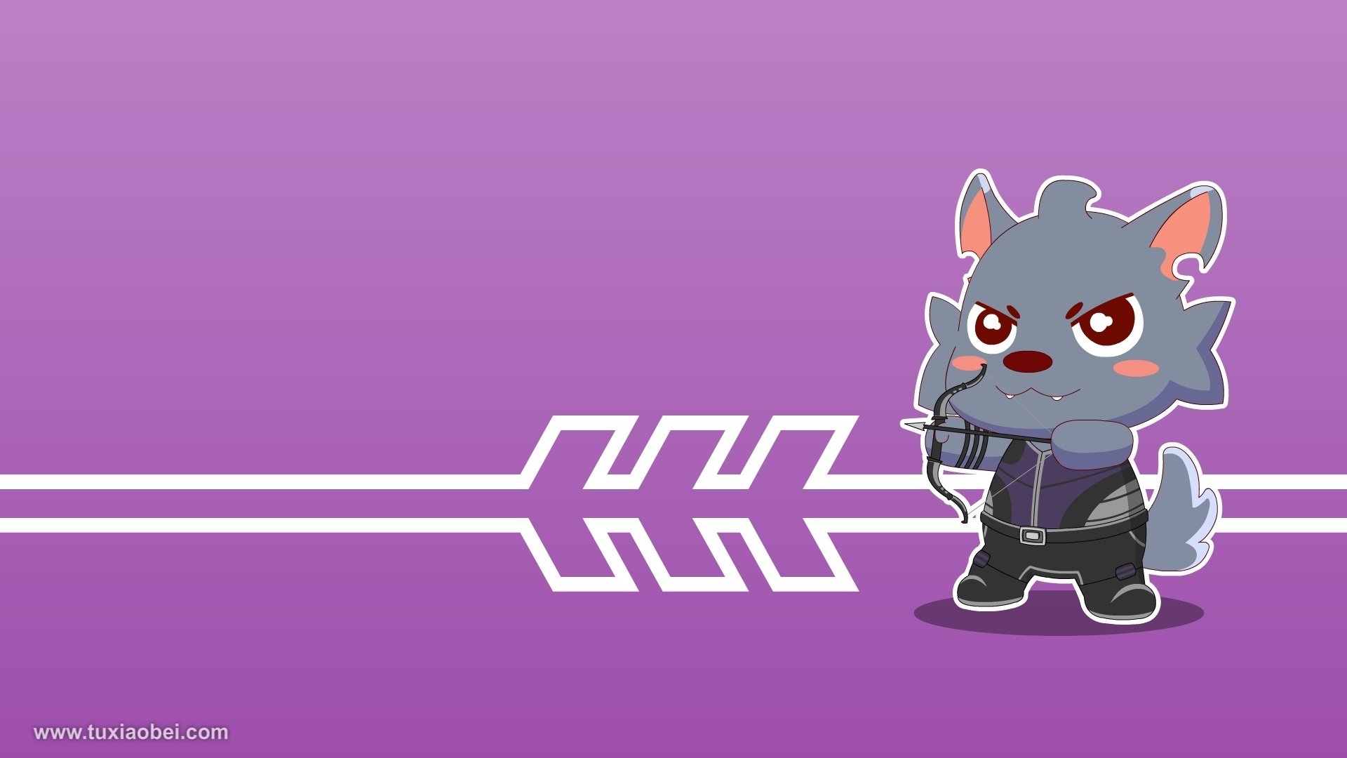 动漫 卡通 图小贝 起跑线 小兔子 儿童桌面专用