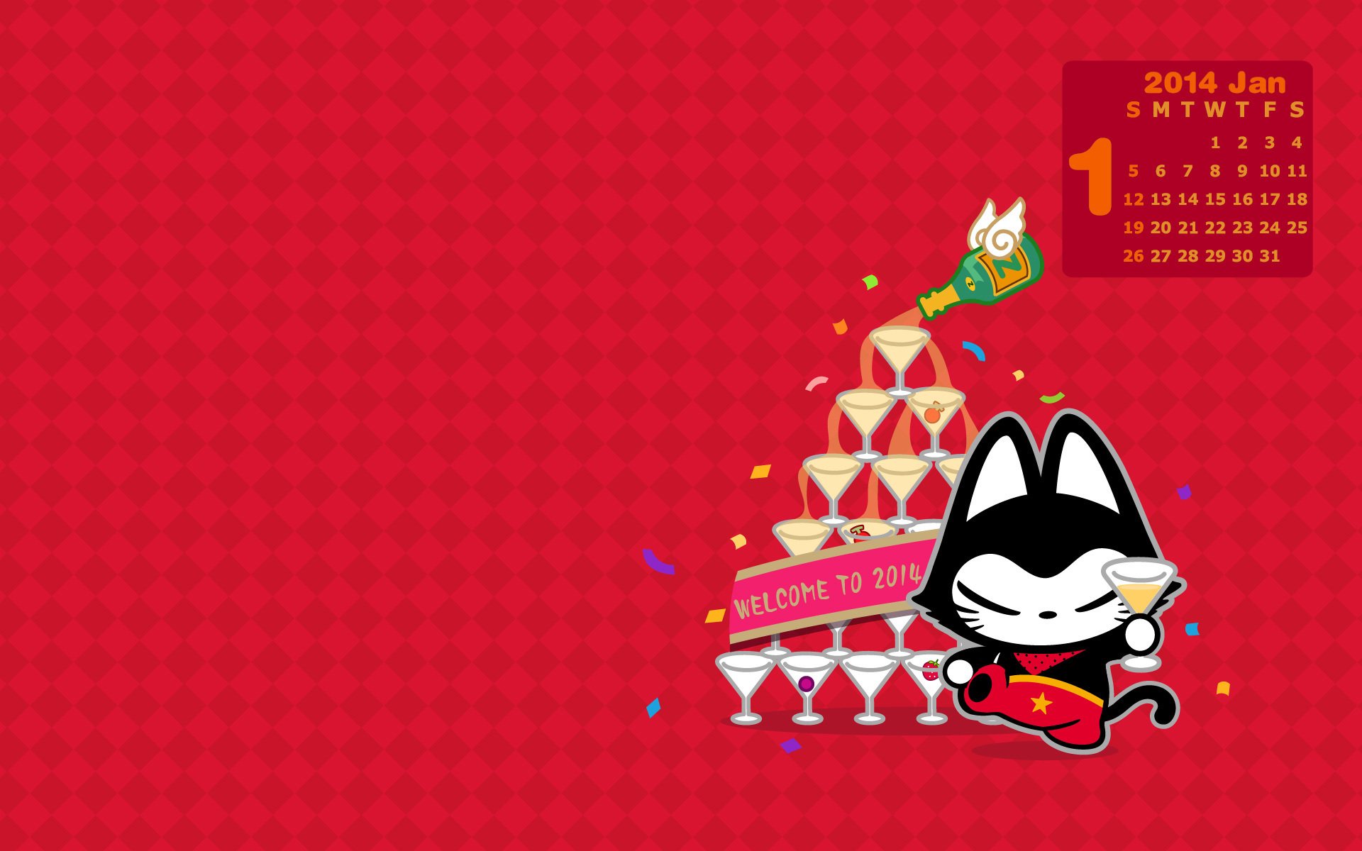 动漫 卡通 拽猫 儿童桌面专用