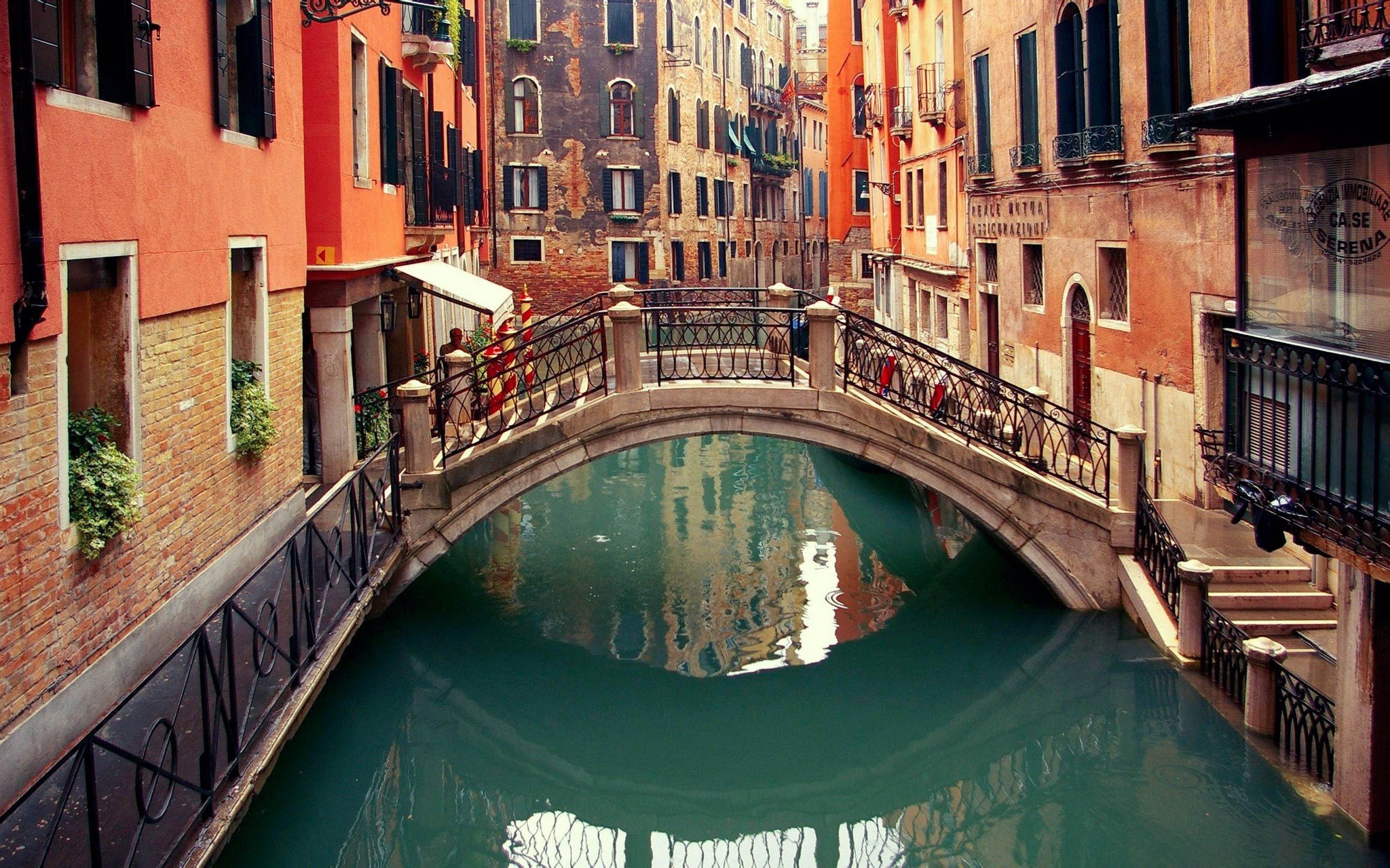 威尼斯 旅游胜地 自然 风光 城市 水城 河水 船 桥