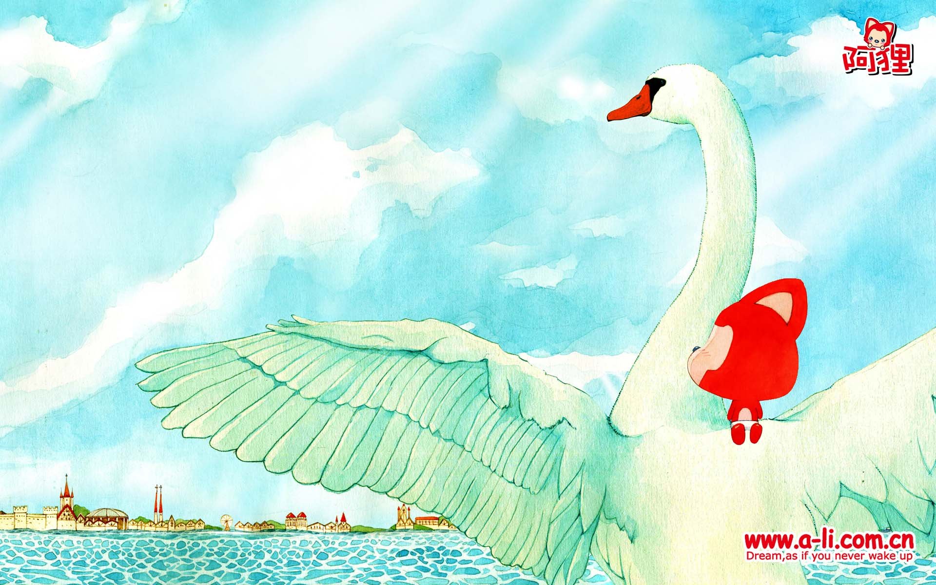 动漫 卡通 手绘  阿狸 狐狸