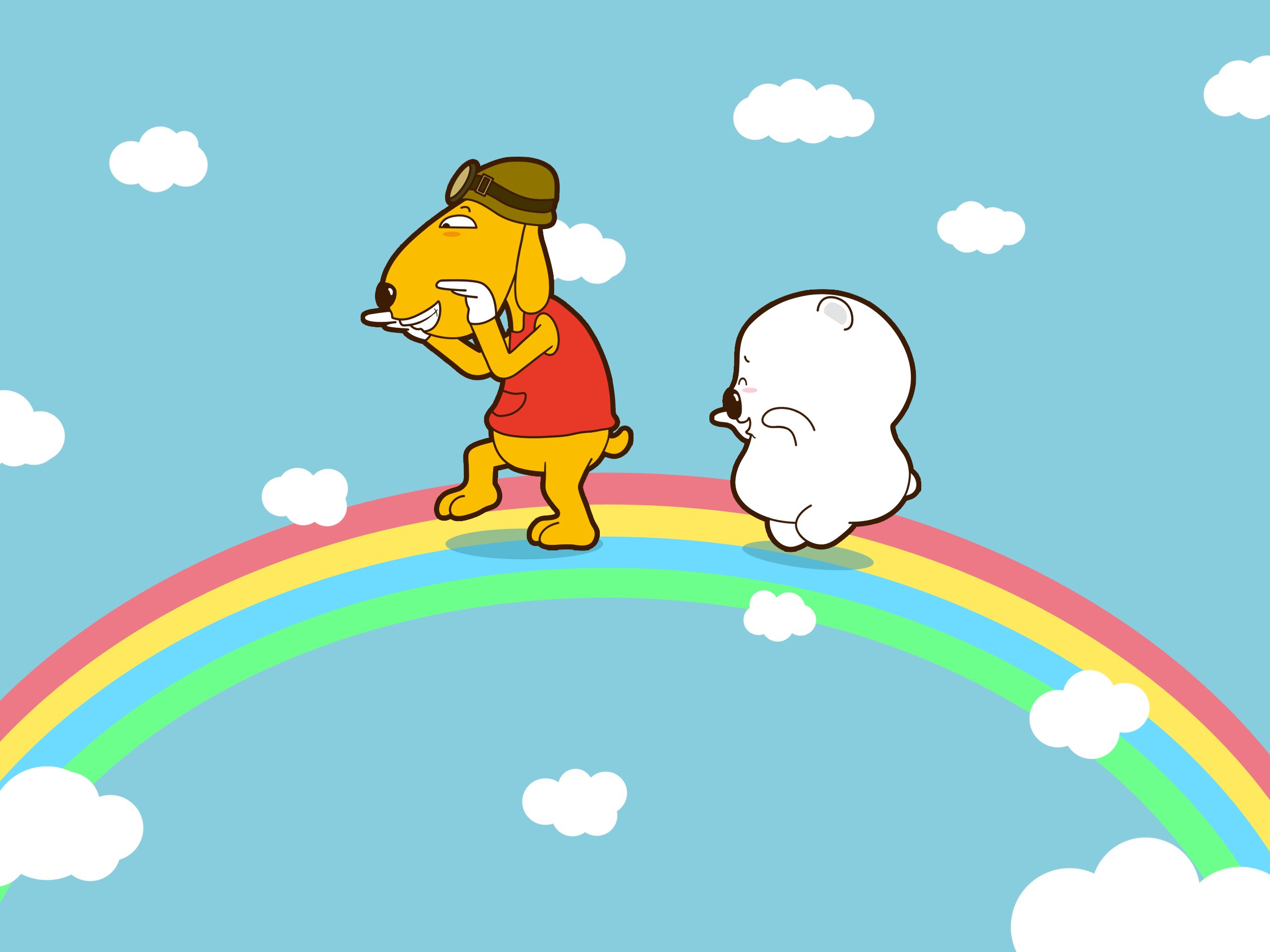 动漫 卡通 小囧熊