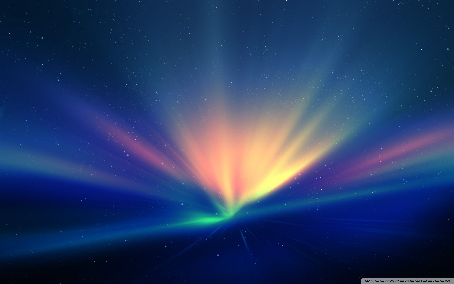 大自然 神奇 奇迹 极光 绚丽 意境  绿色 世界尽头的绚烂之美