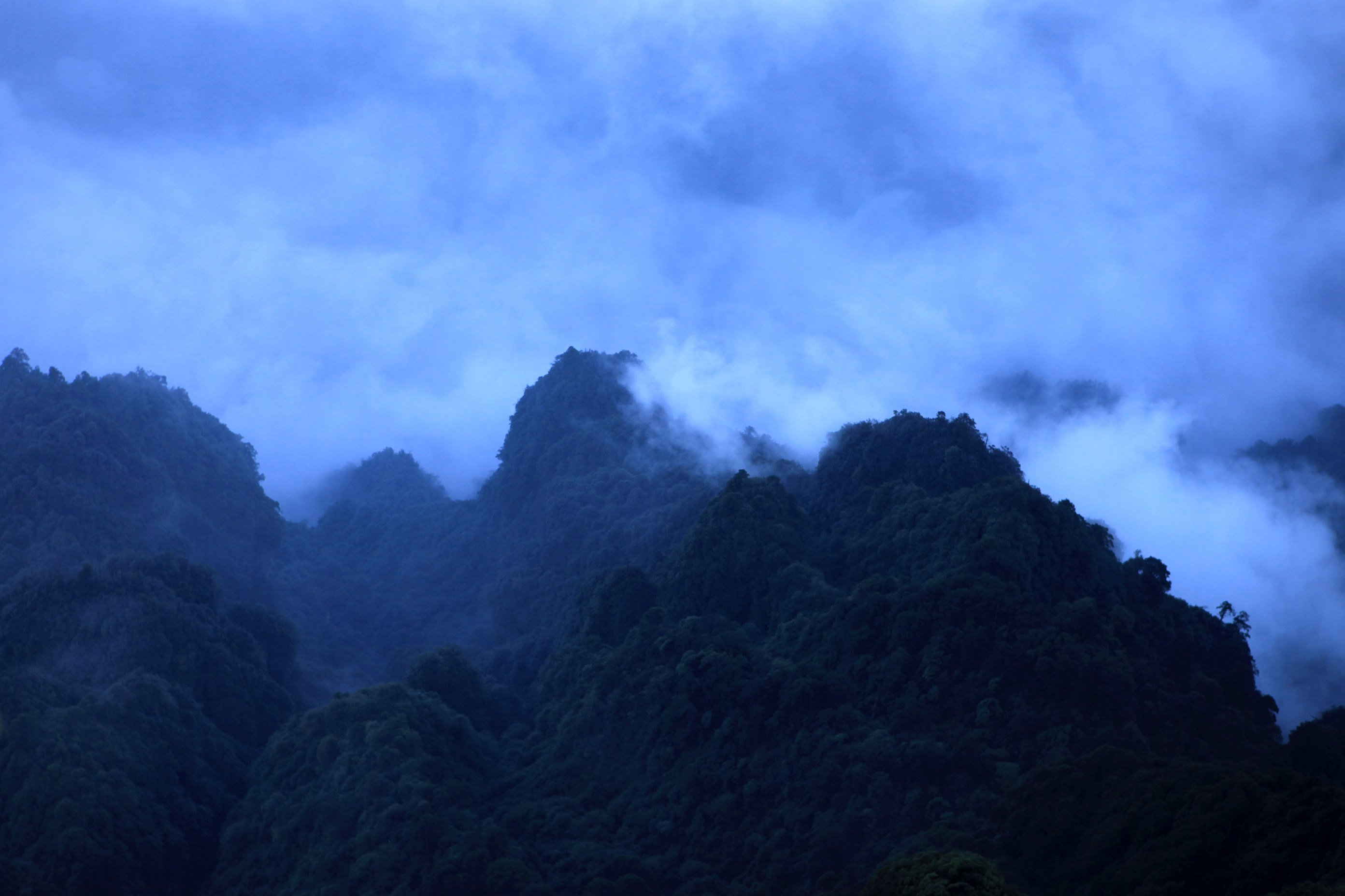 心静者高 风景 云雾 唯美 意境 古风