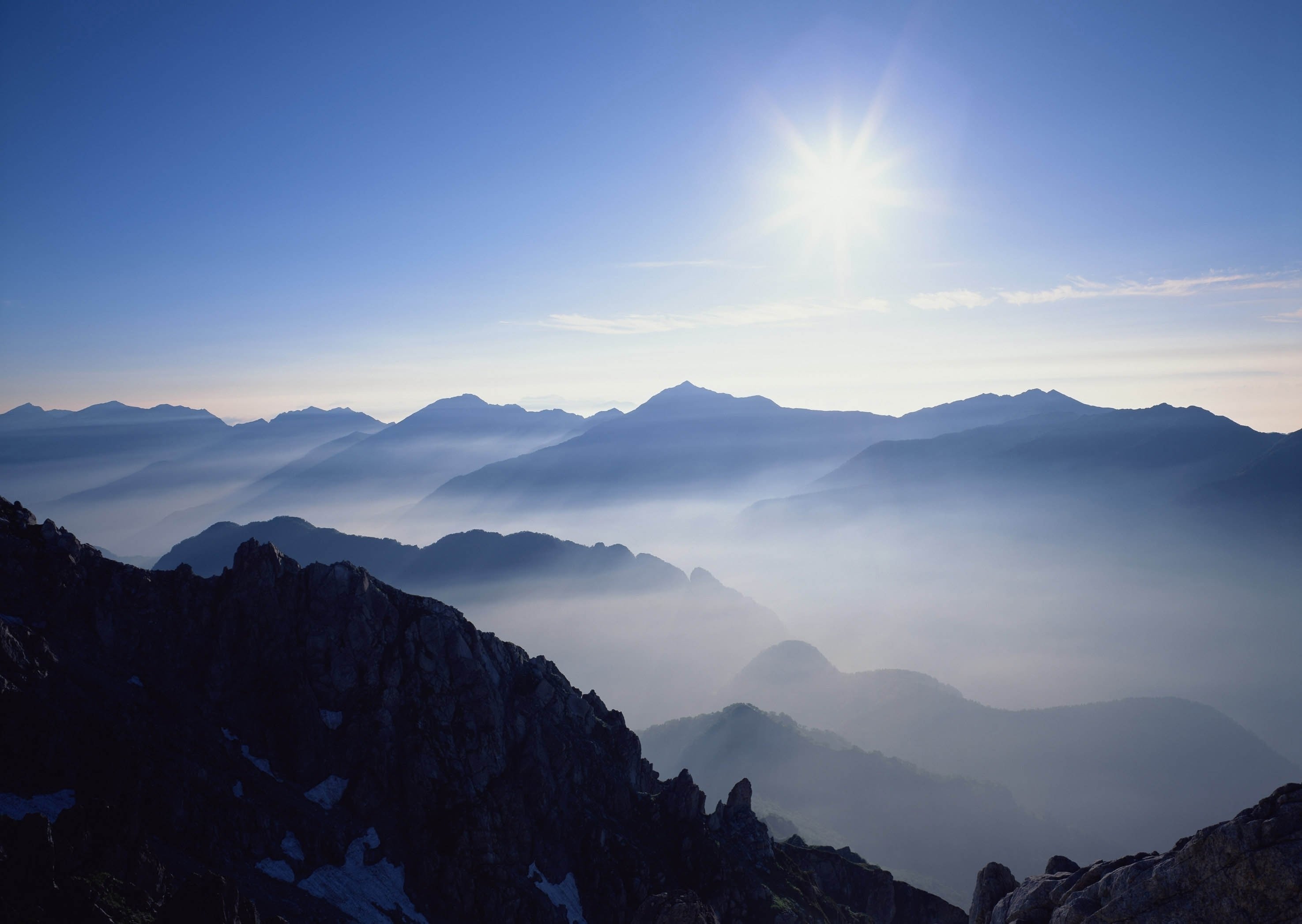心静者高 风景 云雾 唯美 意境 古风