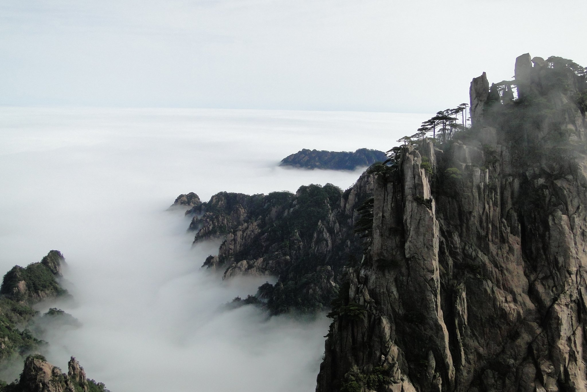 心静者高 风景 云雾 唯美 意境 古风
