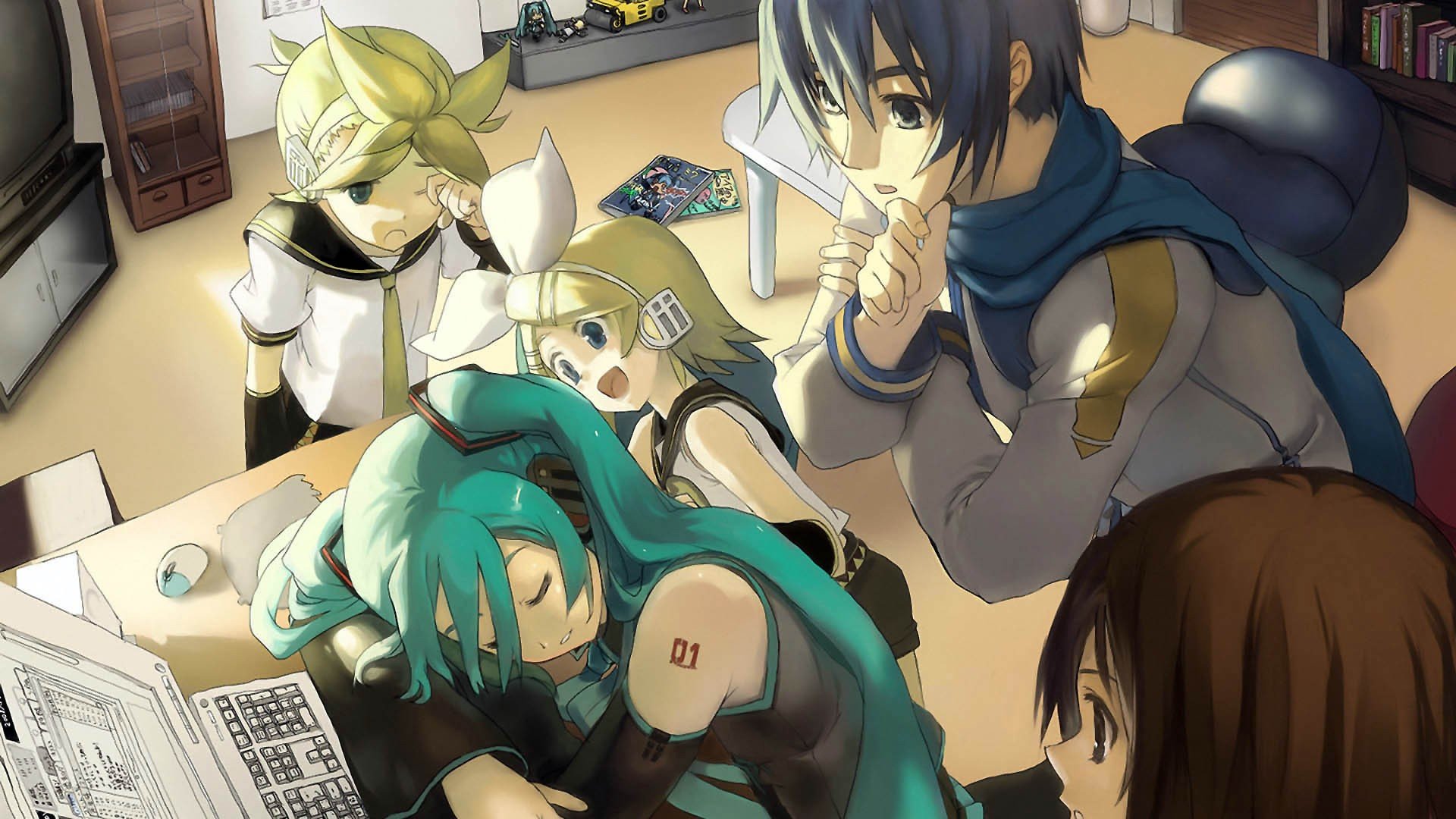 动漫 手绘 初音未来