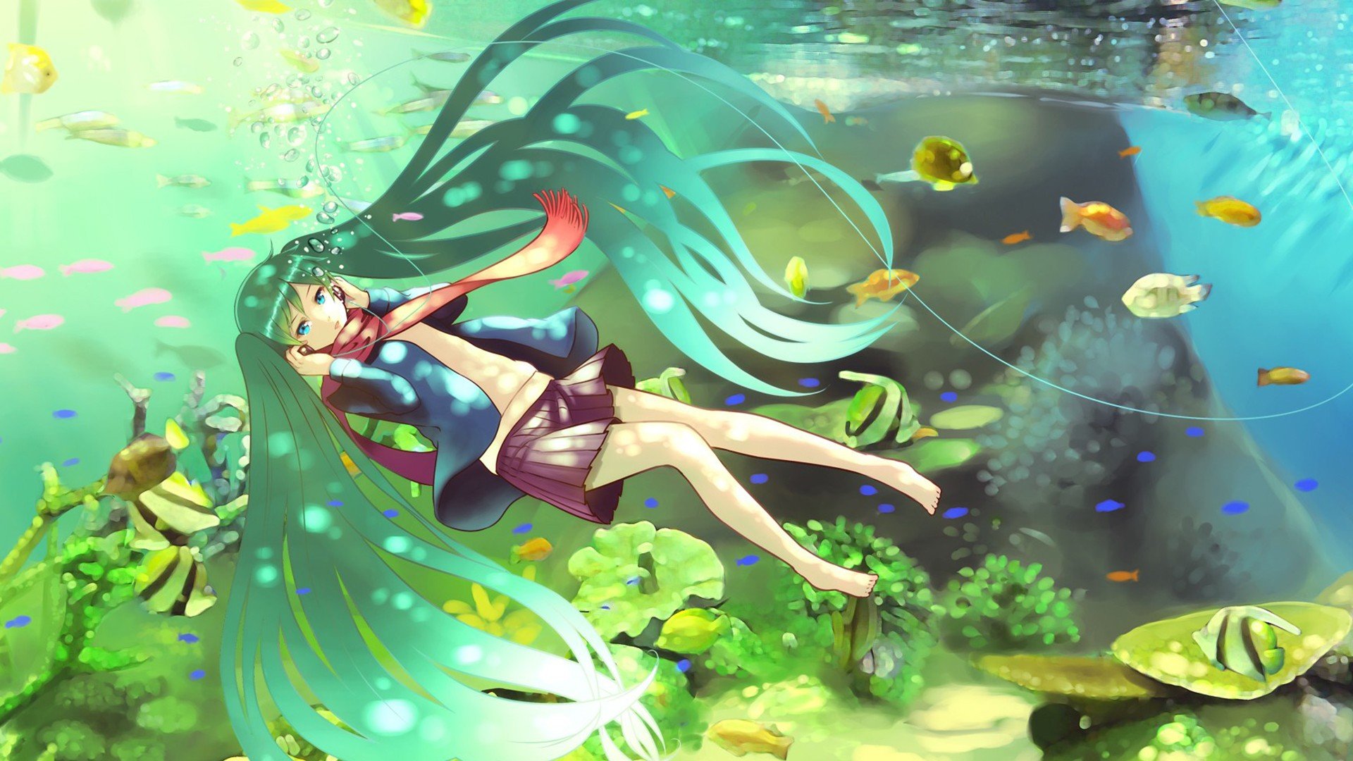 动漫 手绘 初音未来