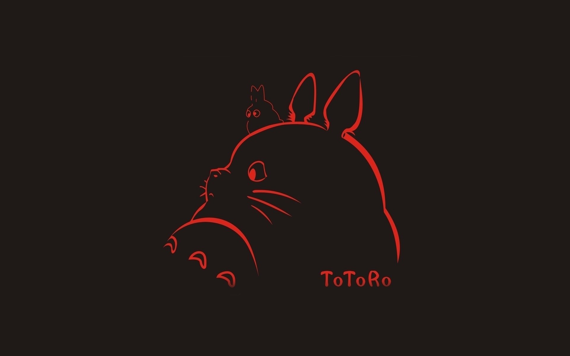 动漫 手绘 龙猫