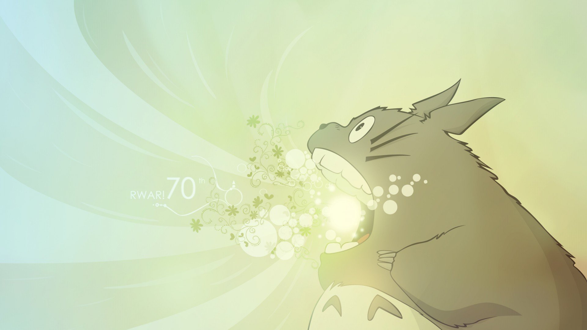 动漫 手绘 龙猫