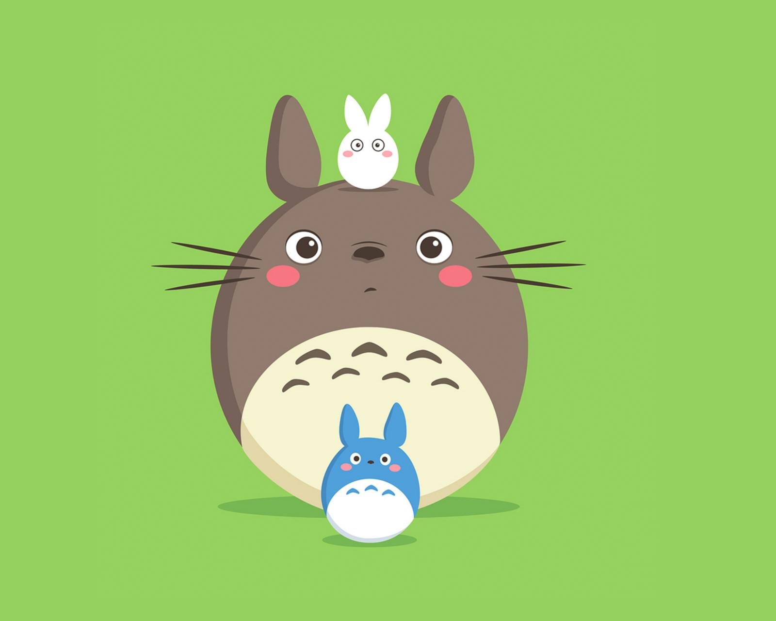 动漫 手绘 龙猫