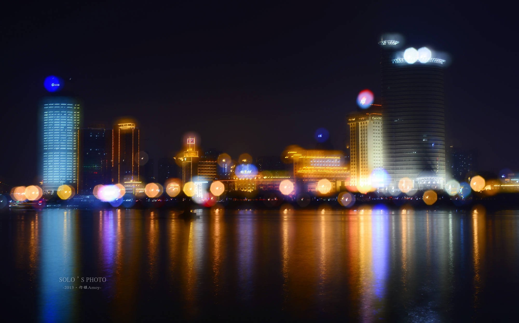 风景 繁华  城市夜景 建筑 夜景 夜晚 旅行