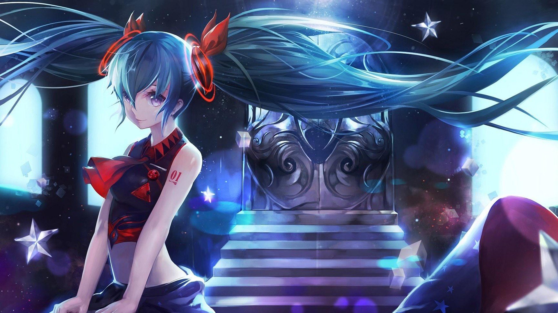 动漫 手绘 初音未来