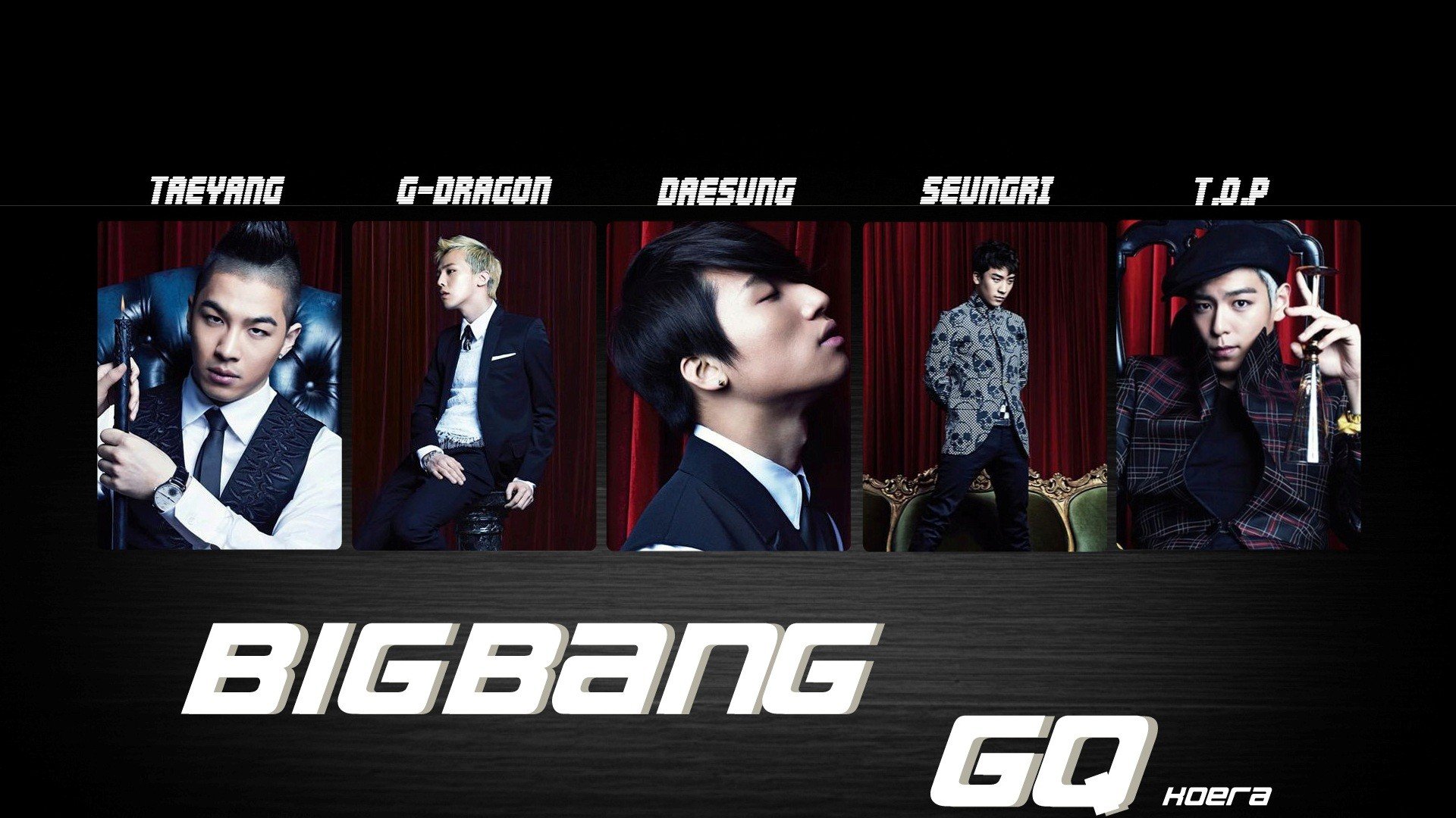 明星 韩国 韩星 组合 bigbang 帅哥