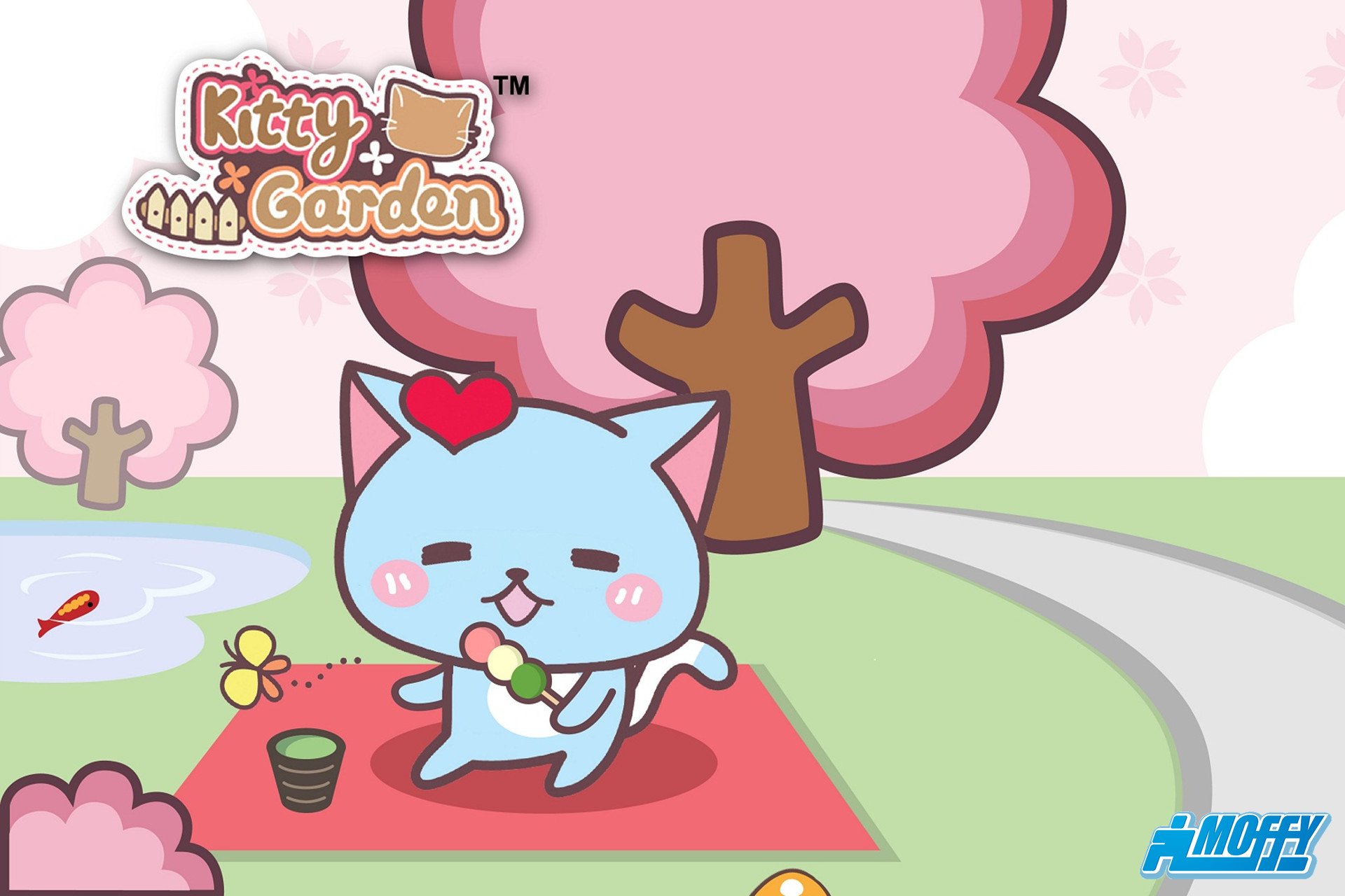 卡通 手绘 可爱 猫咪 KG猫咪乐园  Kitty Garden 猫咪乐园
