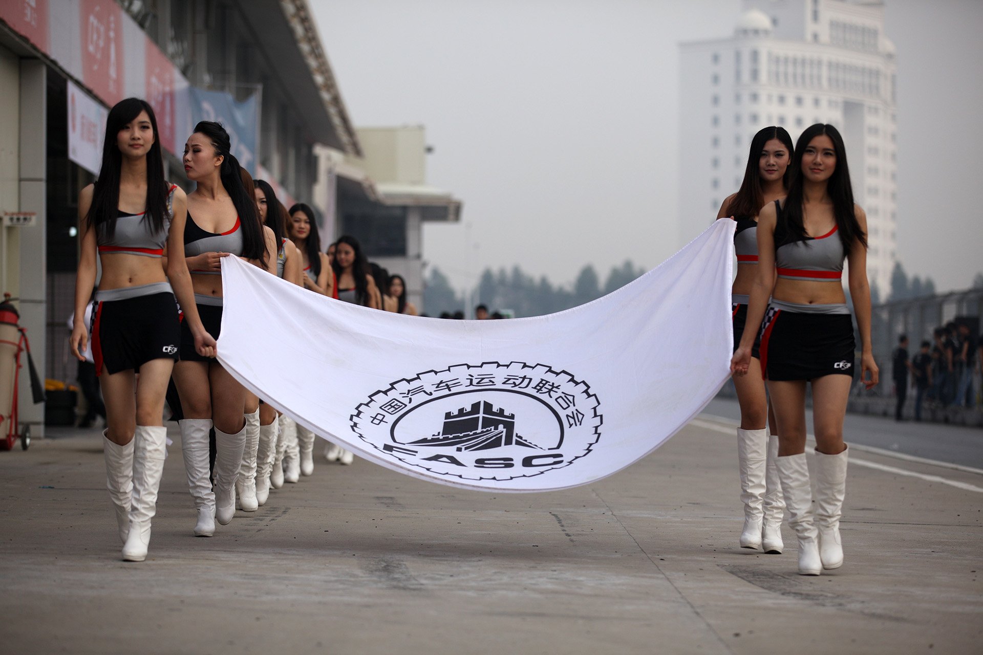 赛车 中国方程式大奖赛 赛车宝贝 赛宝 美女