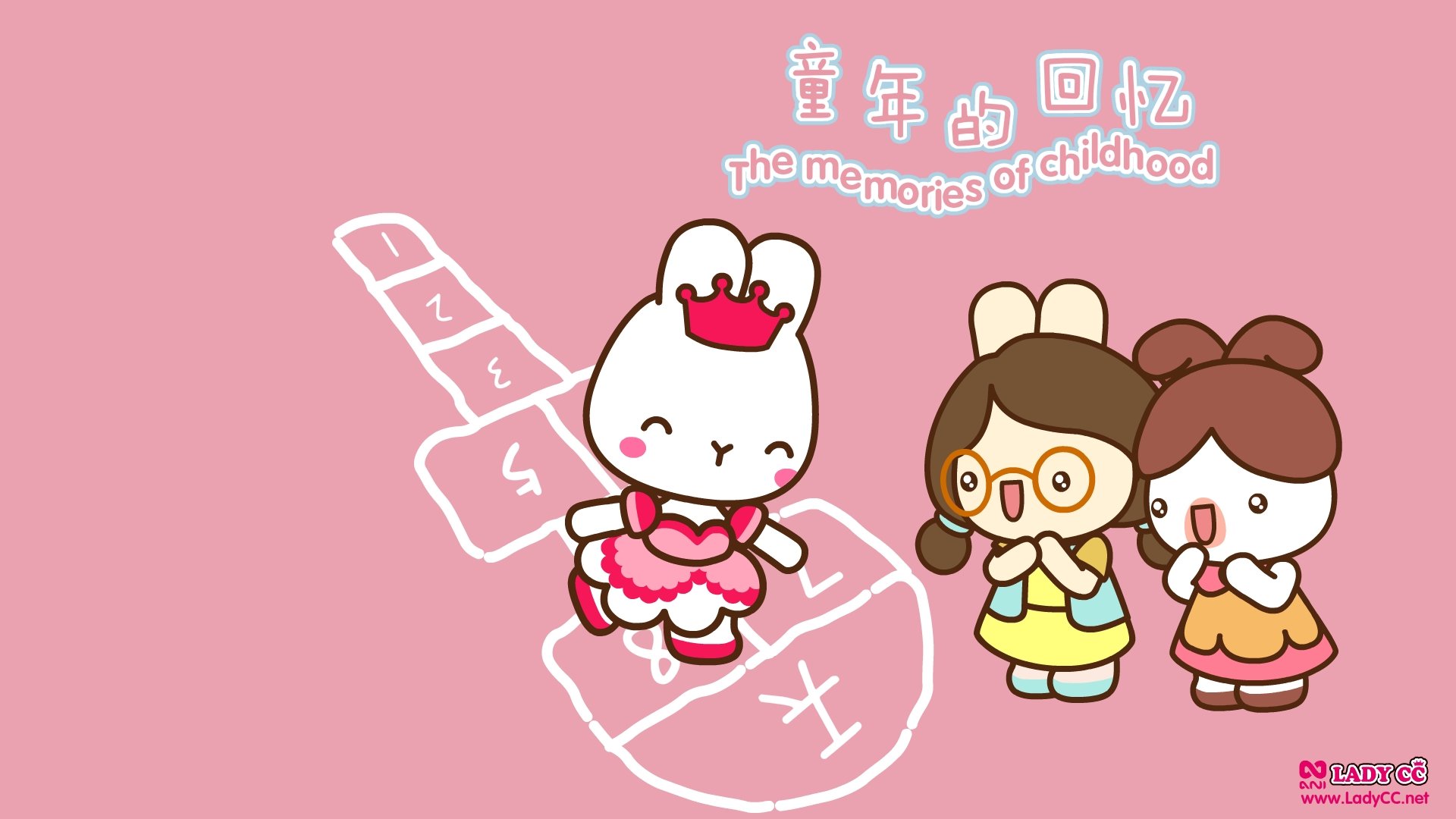 卡通 手绘 LADYCC 公主茜茜 兔子