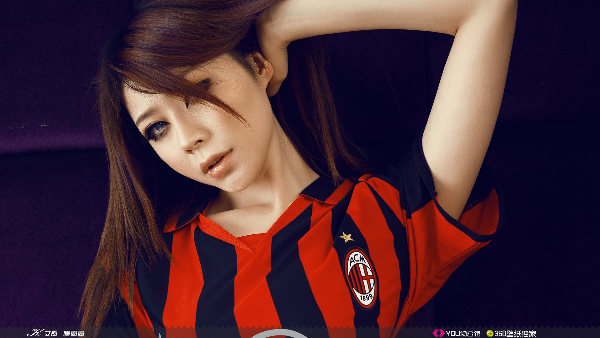 YOU物公馆  @YOU物公馆官博 美女 YOU物馆 足球宝贝 世界杯 K女郎 噗圈圈