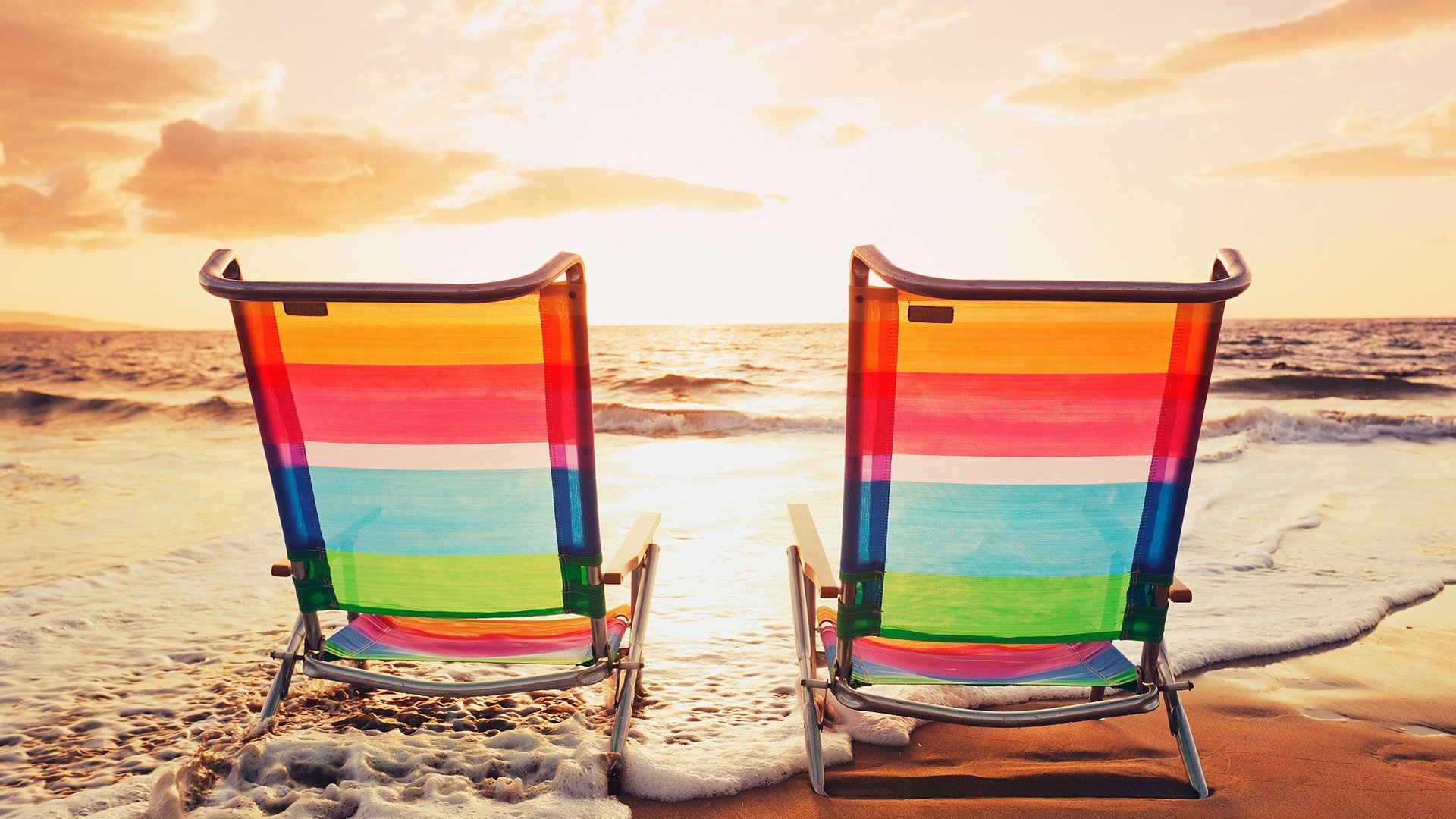 小清新 唯美 旅行 假日 夏天 炎热 度假 夕阳