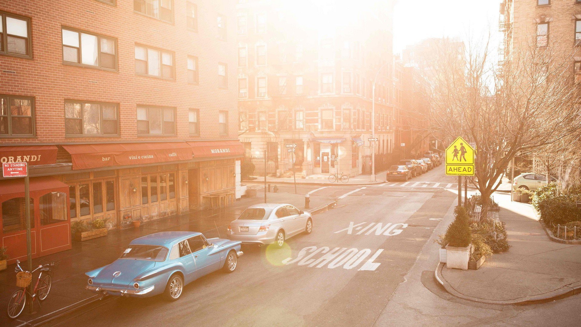 小清新 唯美 温馨 安静 城市 街道
