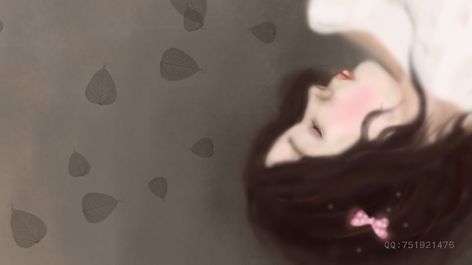 梦里飞插画 女孩 梦幻