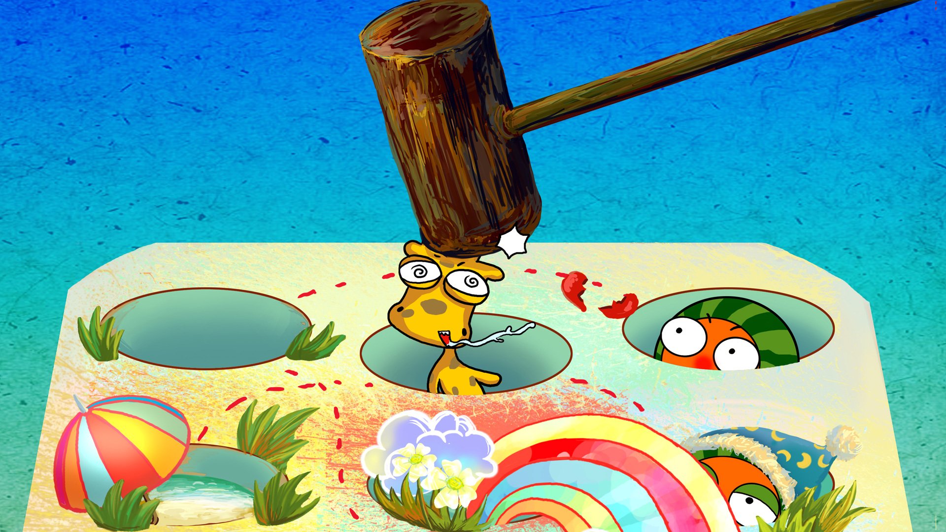 迷雾中的但丁 长颈鹿