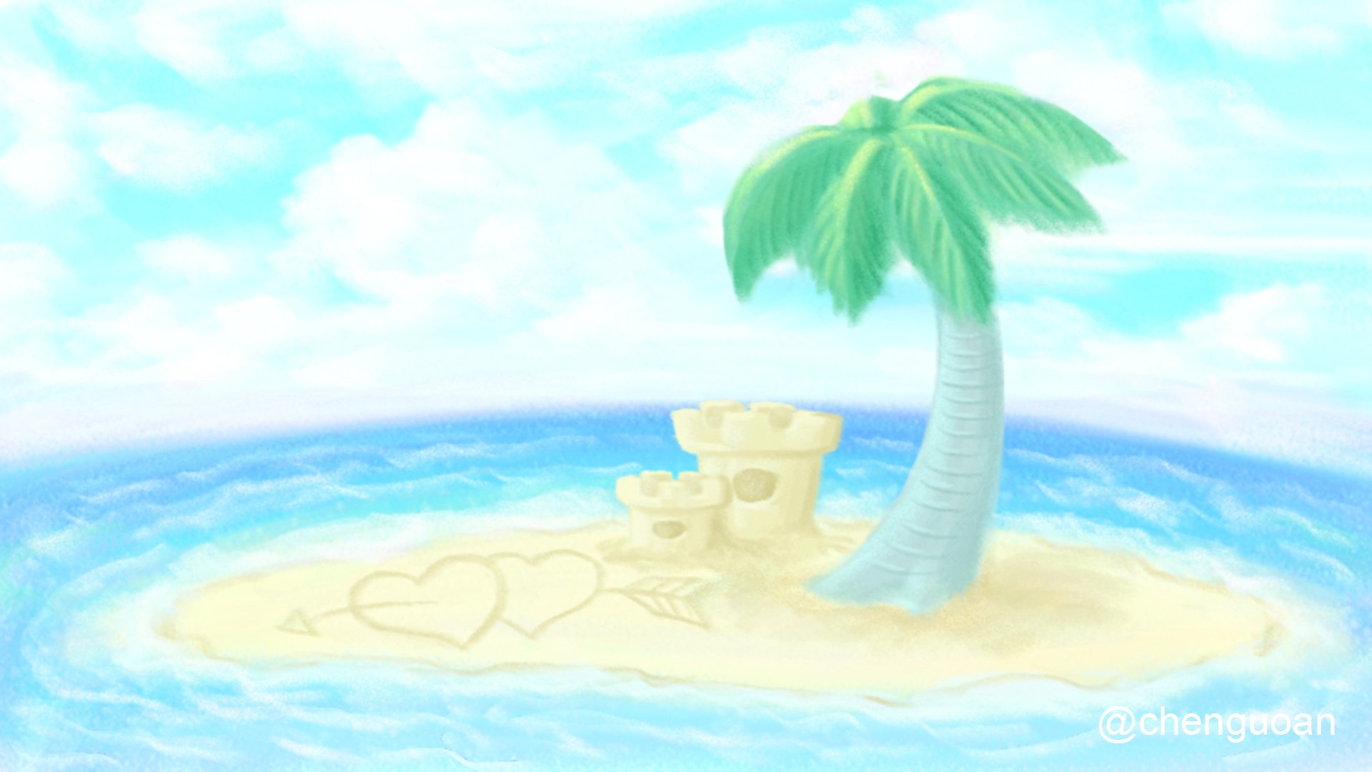 梦幻  炫彩 手绘