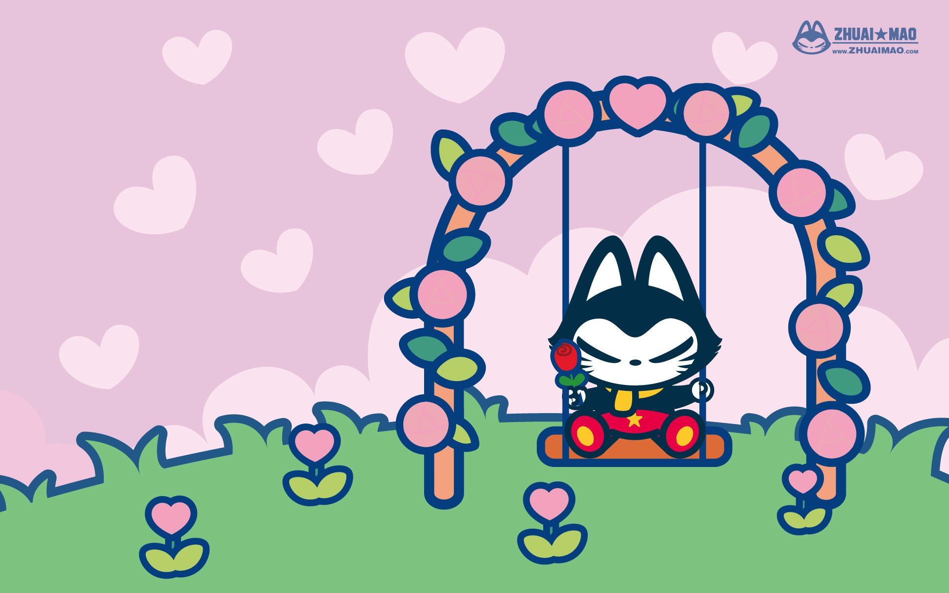 七夕 情人节 情侣 爱情 拽猫