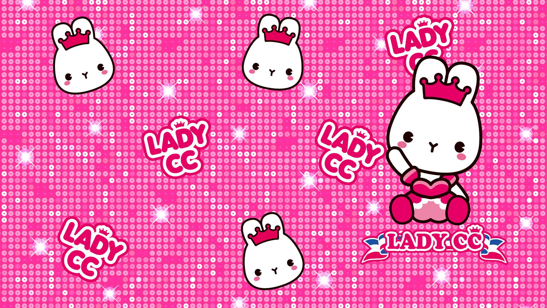 卡通 手绘 LADYCC 公主茜茜 兔子 首发