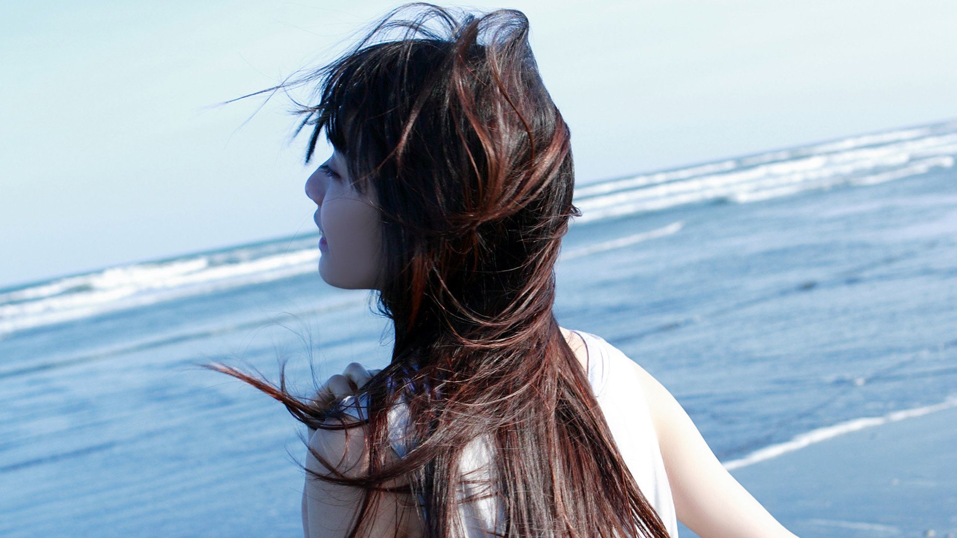 美女 清纯 青春 小清新 温暖 安静 伤感