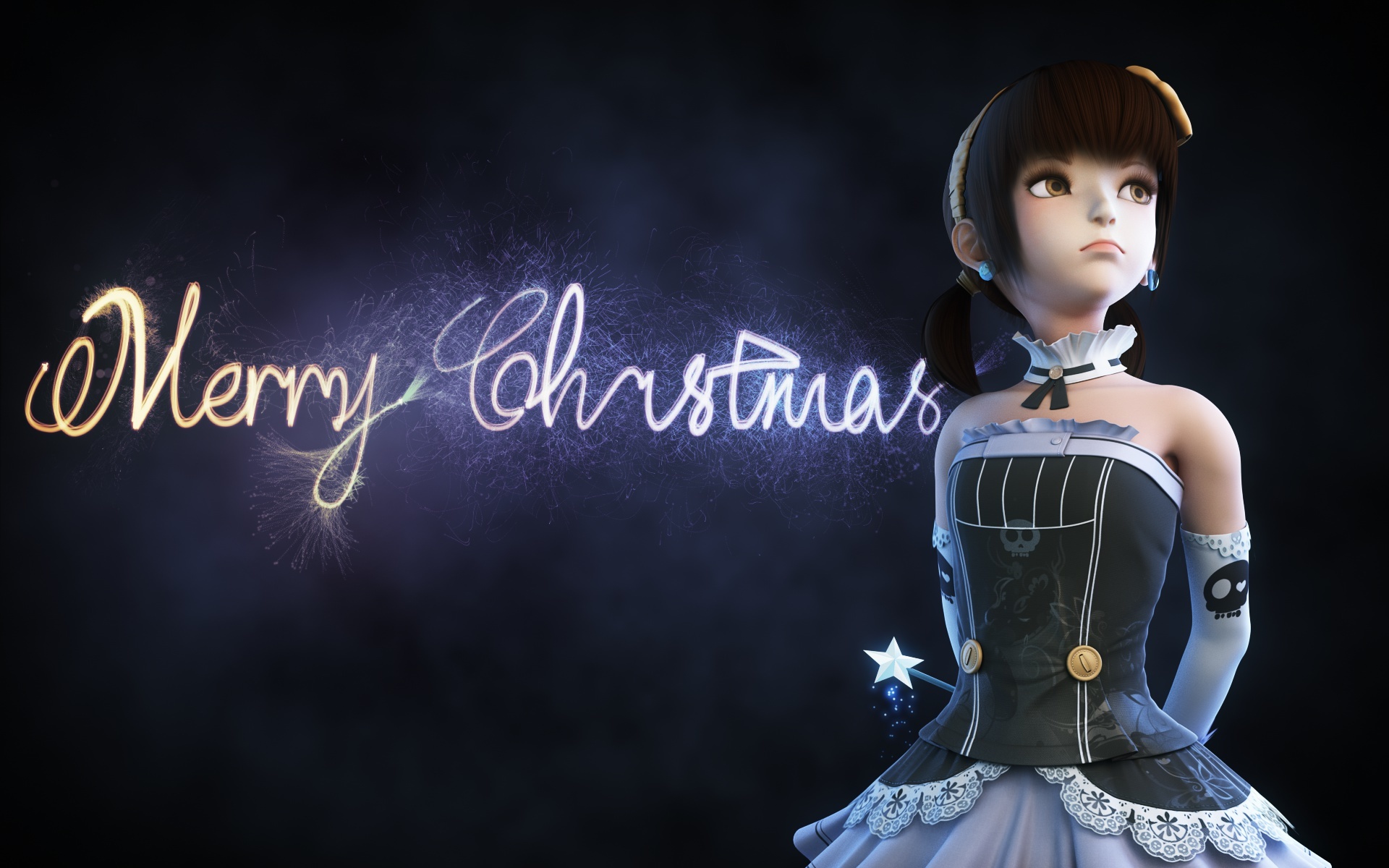 海拉 米娅 萝莉 纳米核心 同人 人偶 圣诞