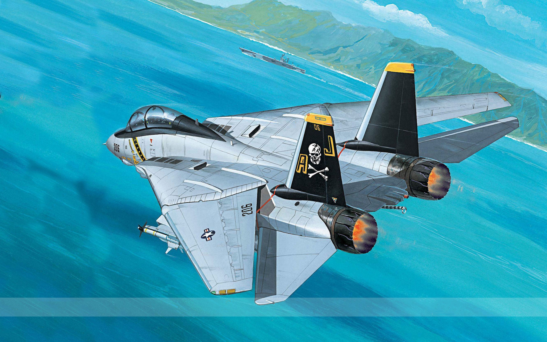 手绘 飞机 战斗机