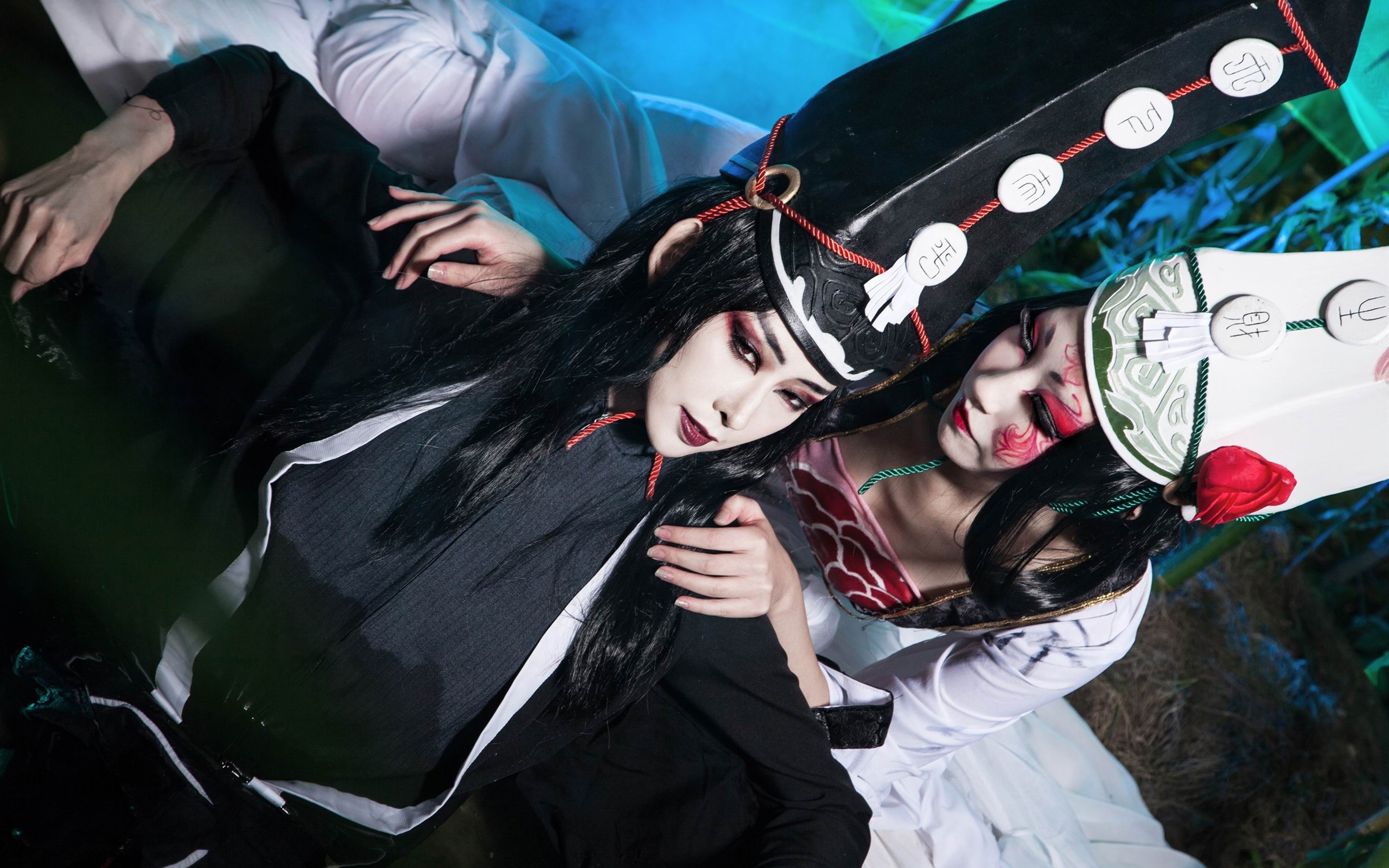 唯美cos cosplay 画江湖之不良人 黑白无常